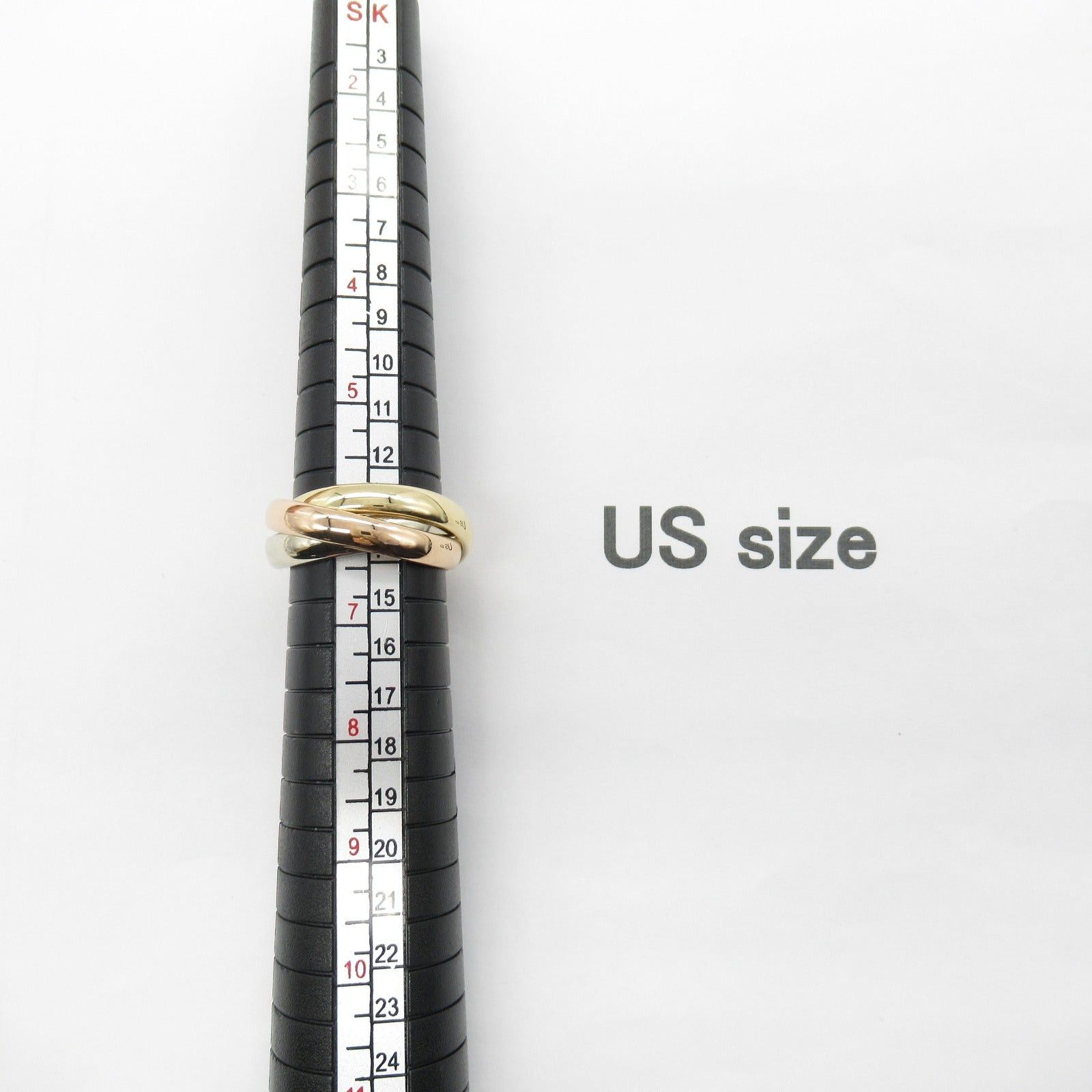 Tiffany & Co. Tiffany Co Triple Ring Others 14K Three Gold Size ONE SIZE - 5 Thumbnail