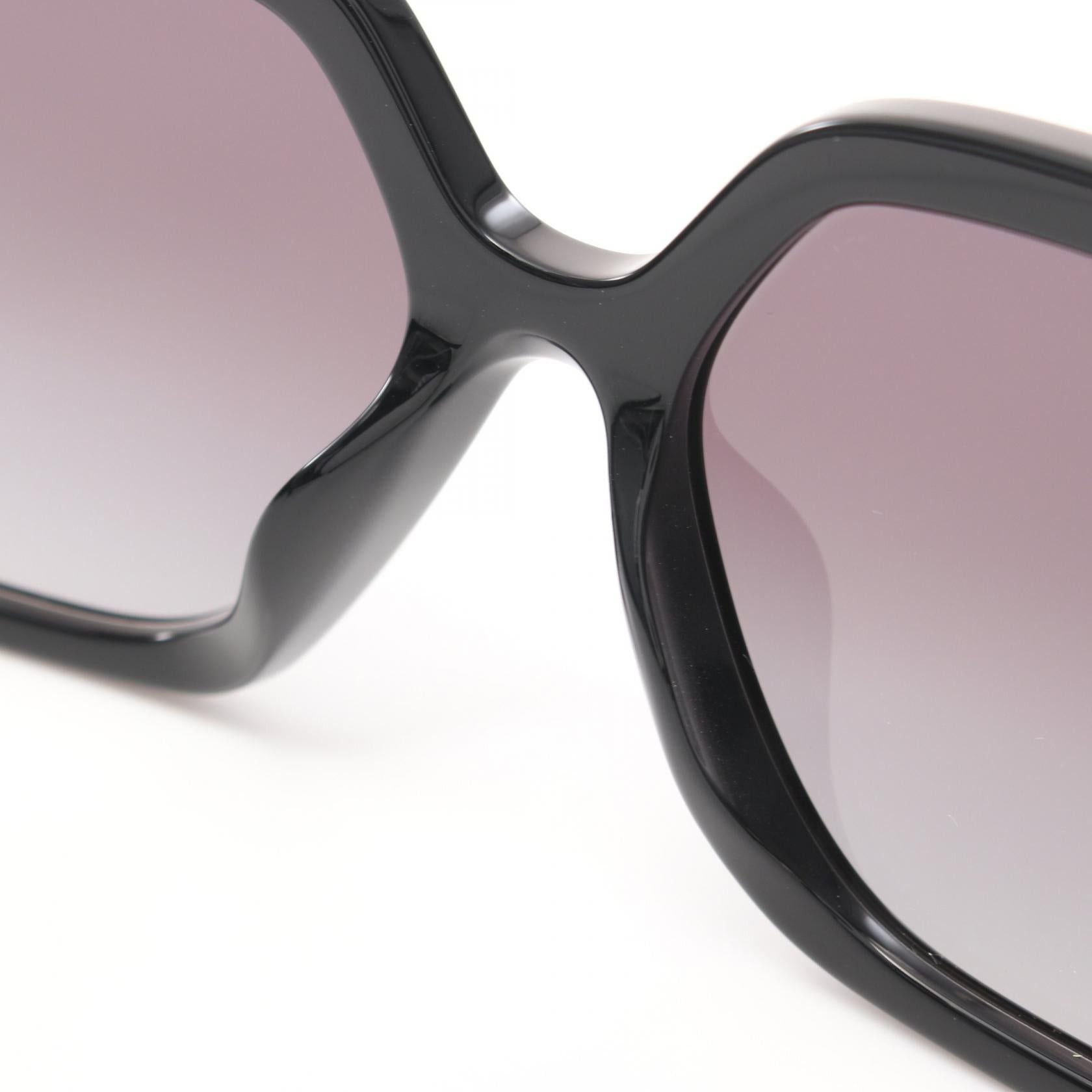 Miu Miu Miu Miu Mew Glimpse Sunglasses Logo Gp Black Gold Gradient Lens Size ONE SIZE - 6 Thumbnail