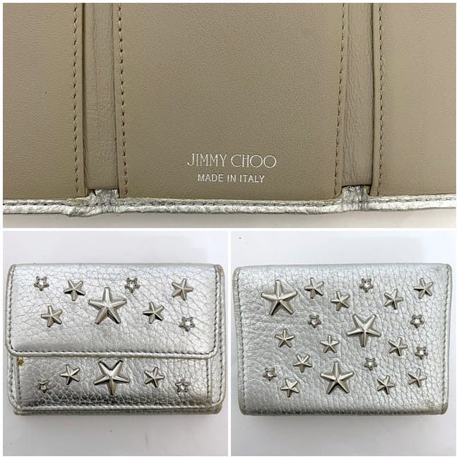Jimmy Choo JIMMY CHOO Silver Leather Size ONE SIZE - 2 Thumbnail
