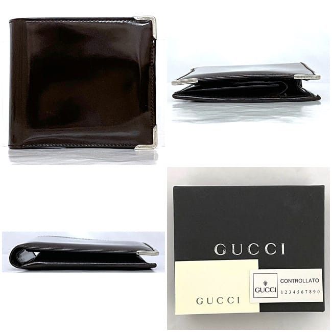 Gucci GUCCI Brown Leather Size ONE SIZE - 2 Thumbnail