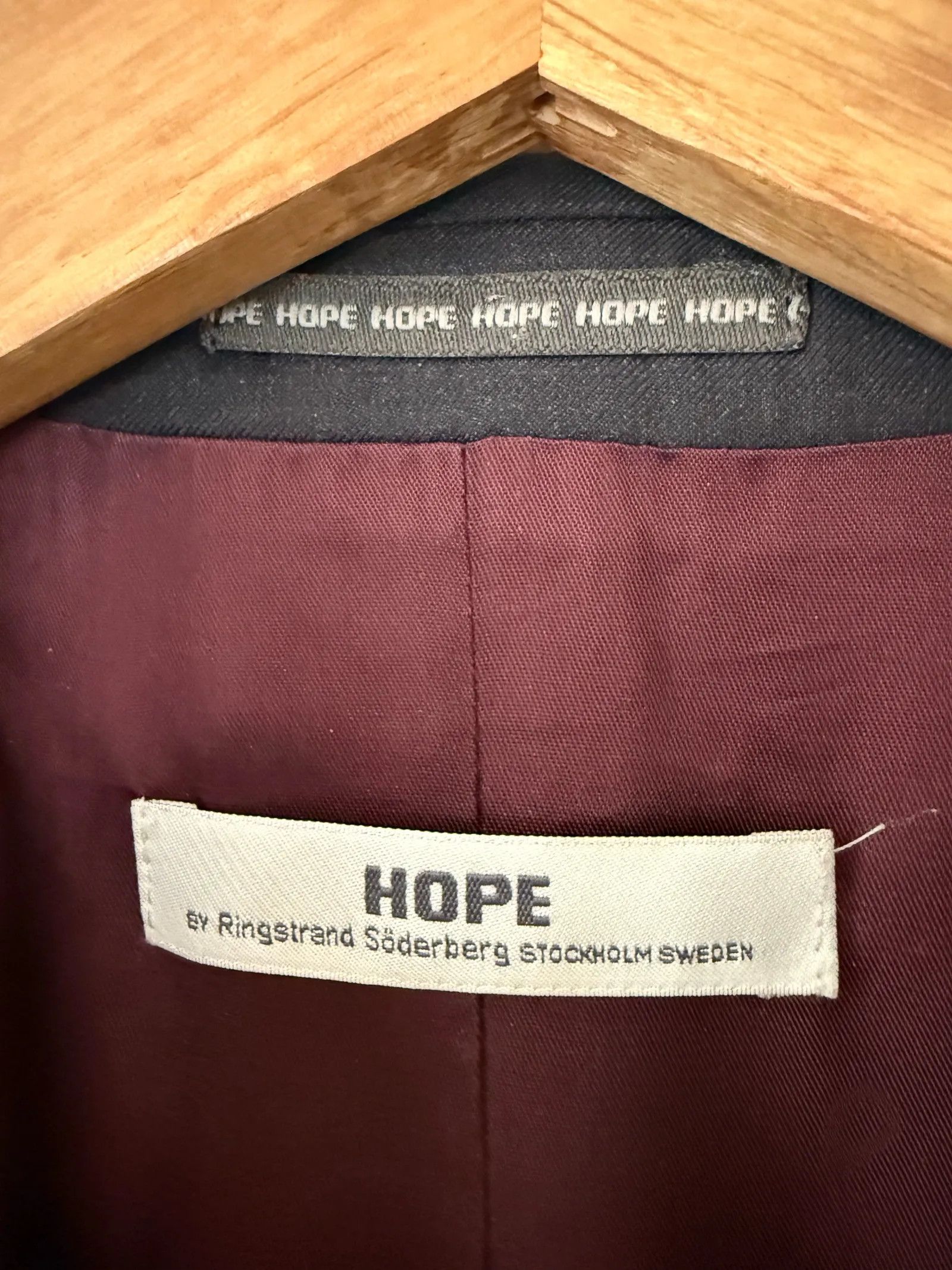 Hope Hope Suit Size 36R - 2 Thumbnail