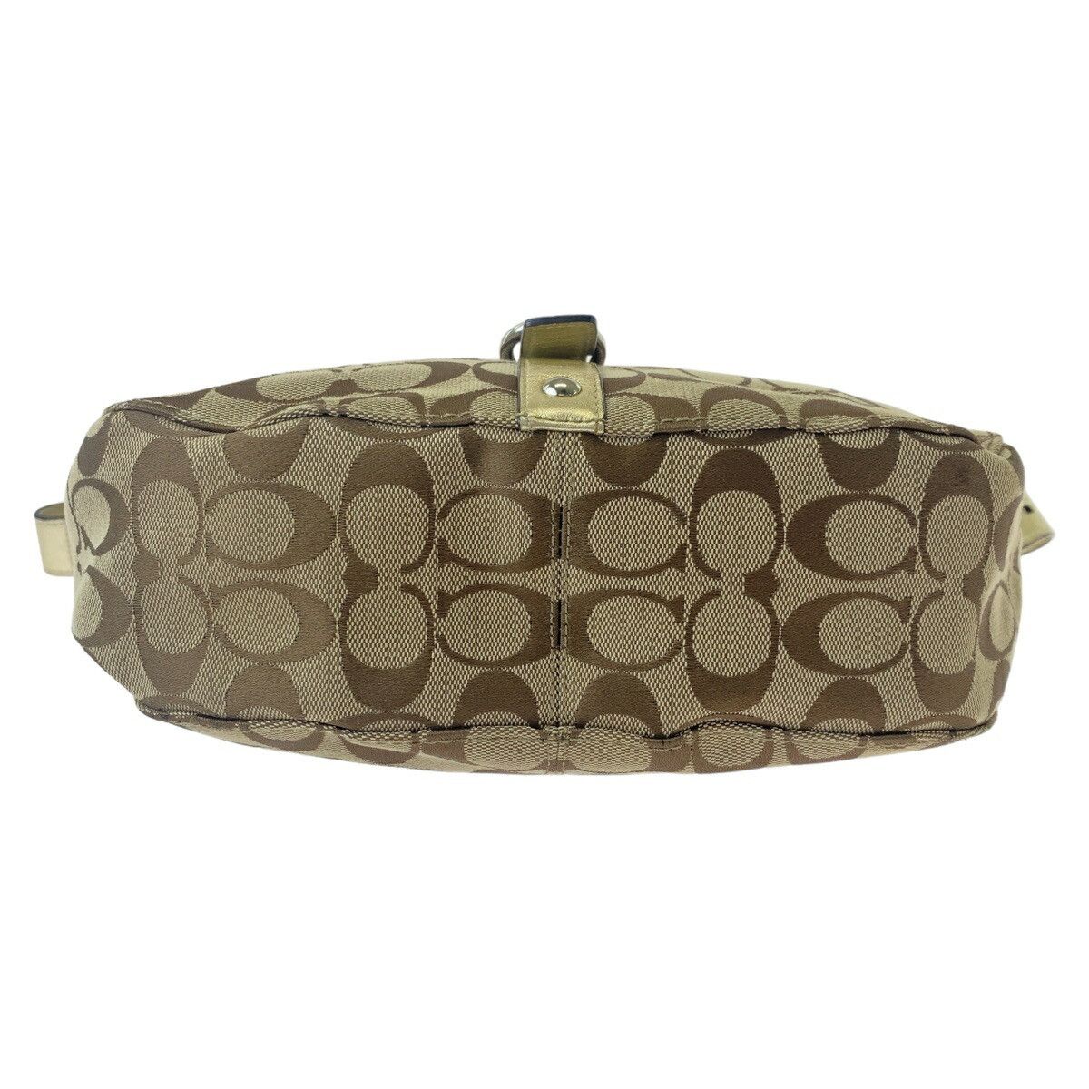 Coach Coach Coach Signature Canvas/Leather Shoulder Bag 408356 Canvas Shoulder Bag DUTY FREE for USA Size ONE SIZE - 10 Thumbnail