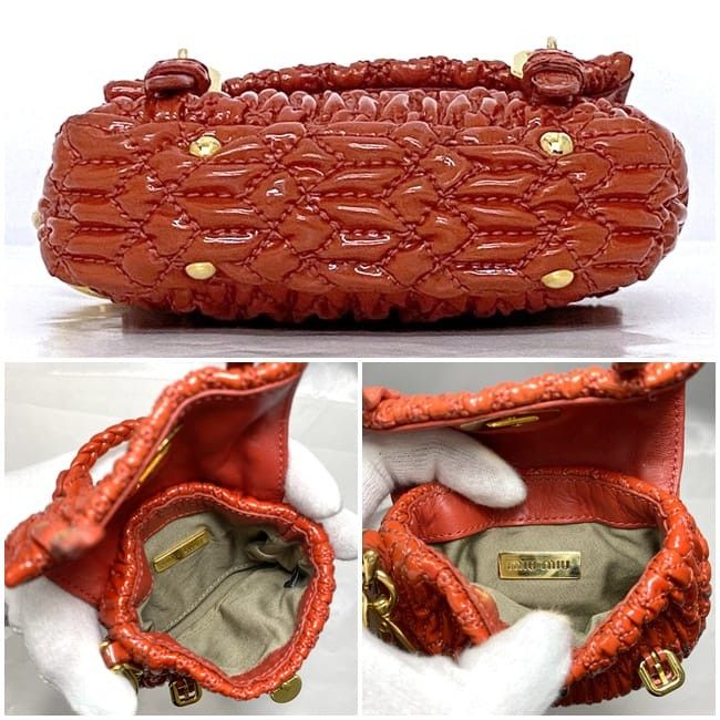 Miu Miu MIU MIU Red Other Size ONE SIZE - 3 Thumbnail