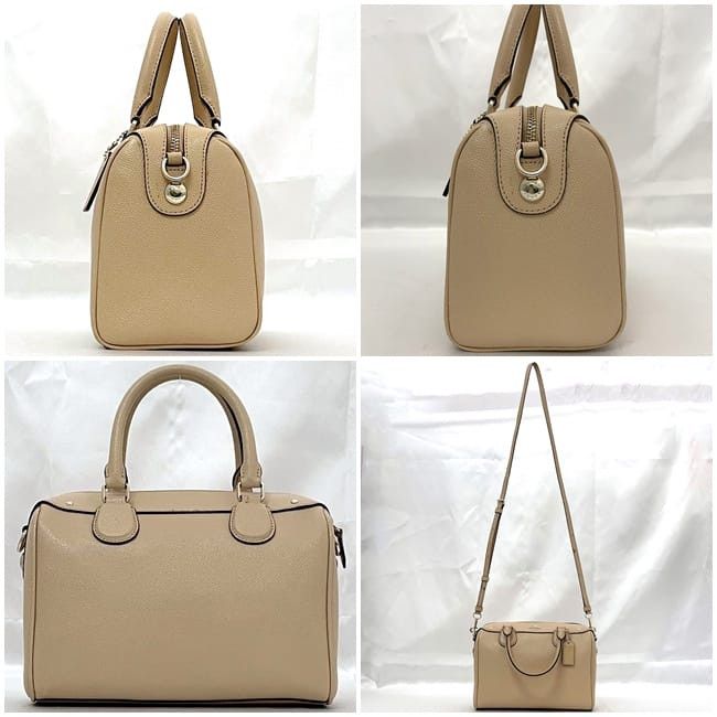 Coach COACH Shoulder Bag Neutrals Leather Size ONE SIZE - 2 Thumbnail