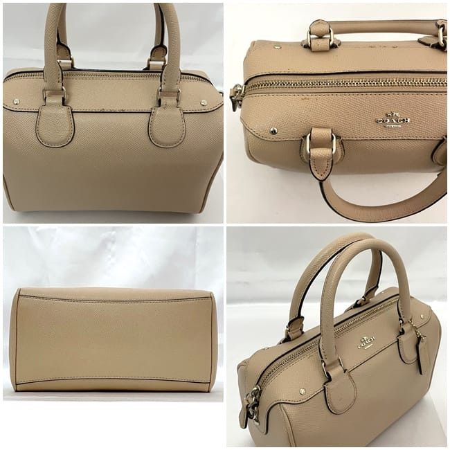 Coach COACH Shoulder Bag Neutrals Leather Size ONE SIZE - 3 Thumbnail