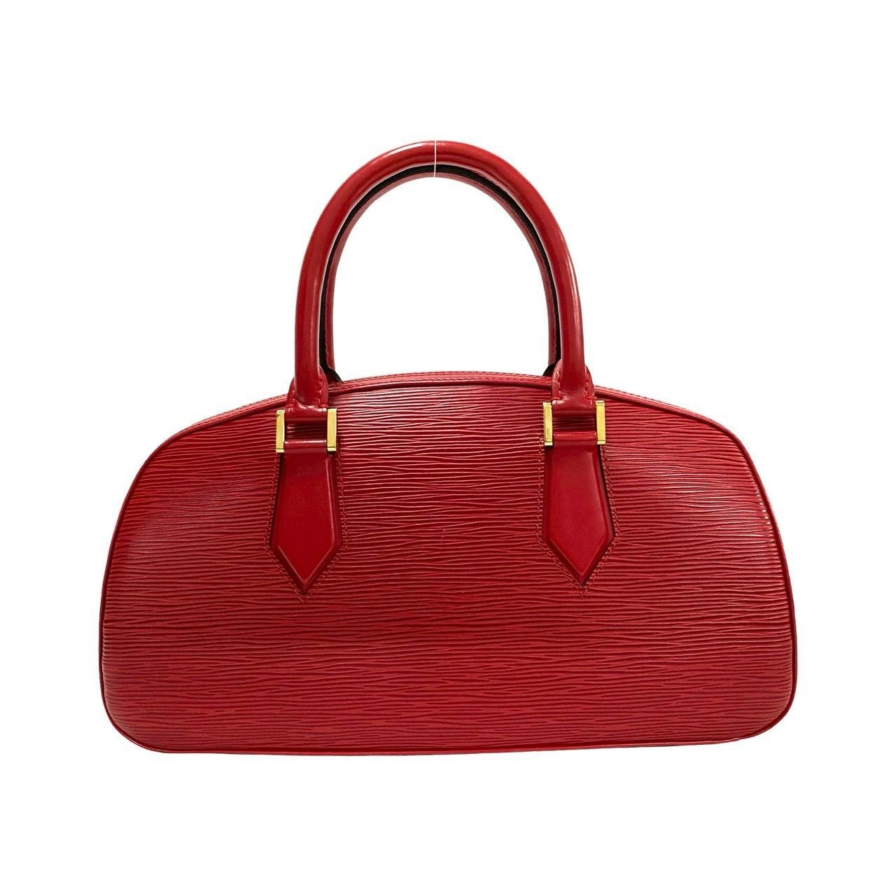 Louis Vuitton Louis Vuitton Handbag Red Leather Size ONE SIZE - 4 Thumbnail
