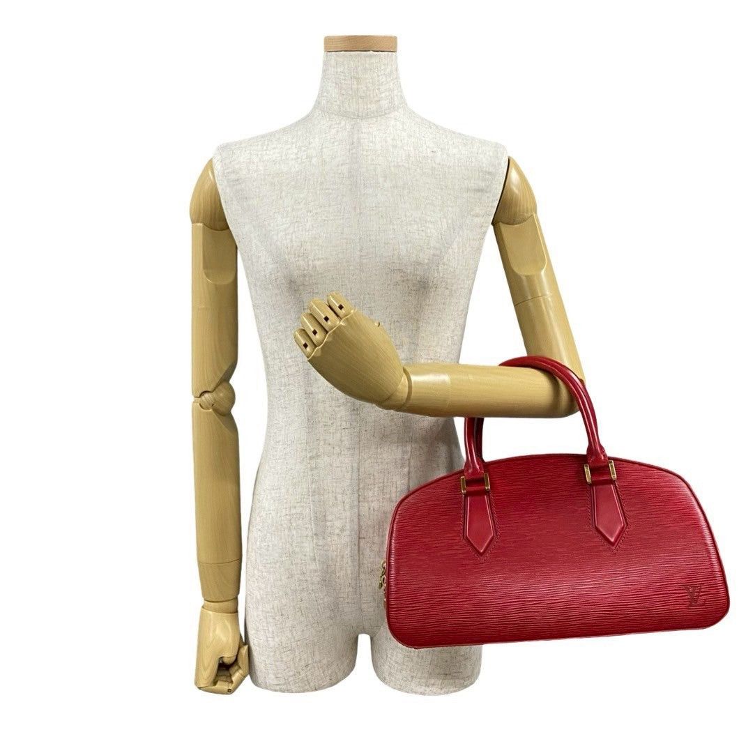 Louis Vuitton Louis Vuitton Handbag Red Leather Size ONE SIZE - 2 Thumbnail