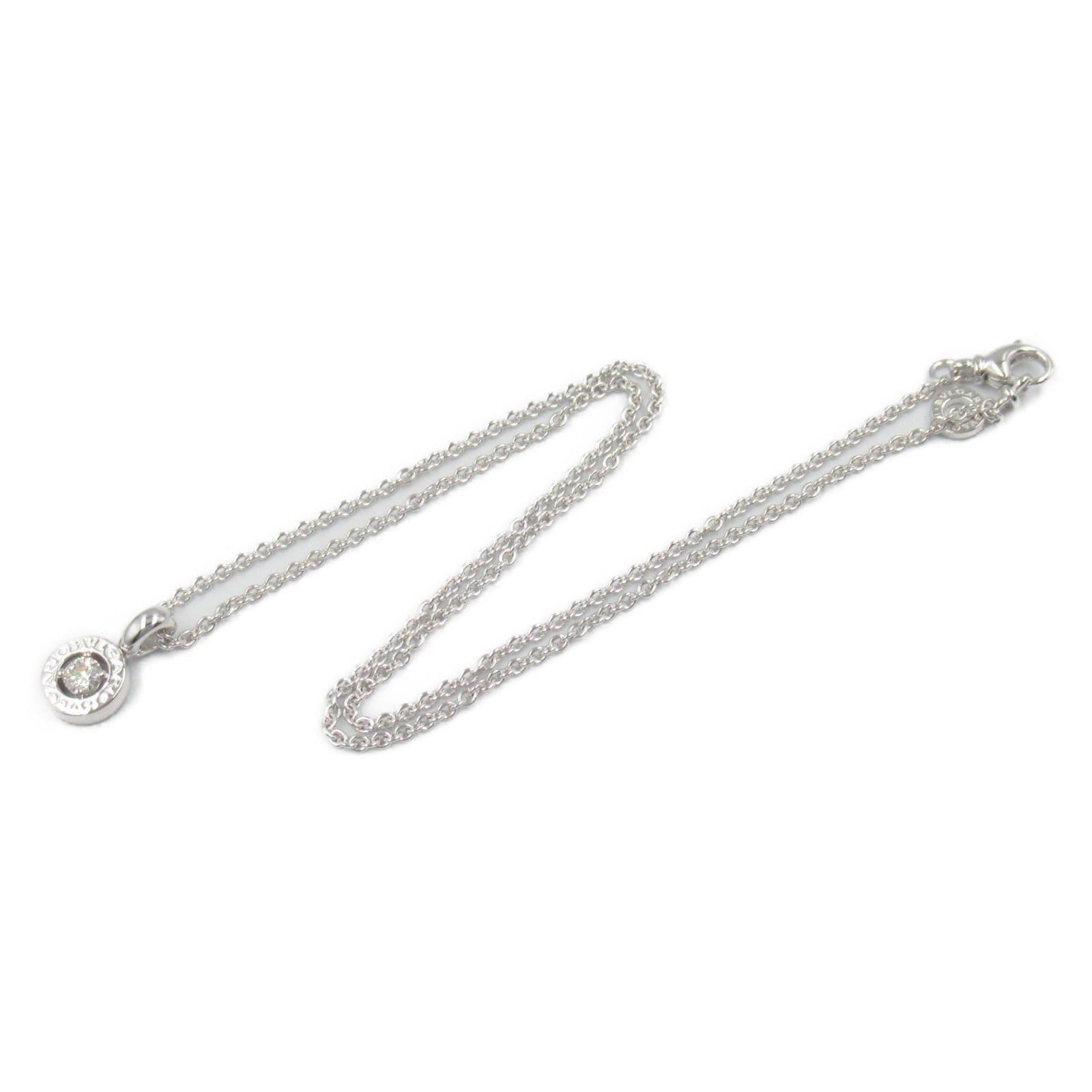 Bvlgari Bvlgari Bulgari Diamond Necklace K18Wg (White Gold) Clear Size ONE SIZE - 3 Thumbnail