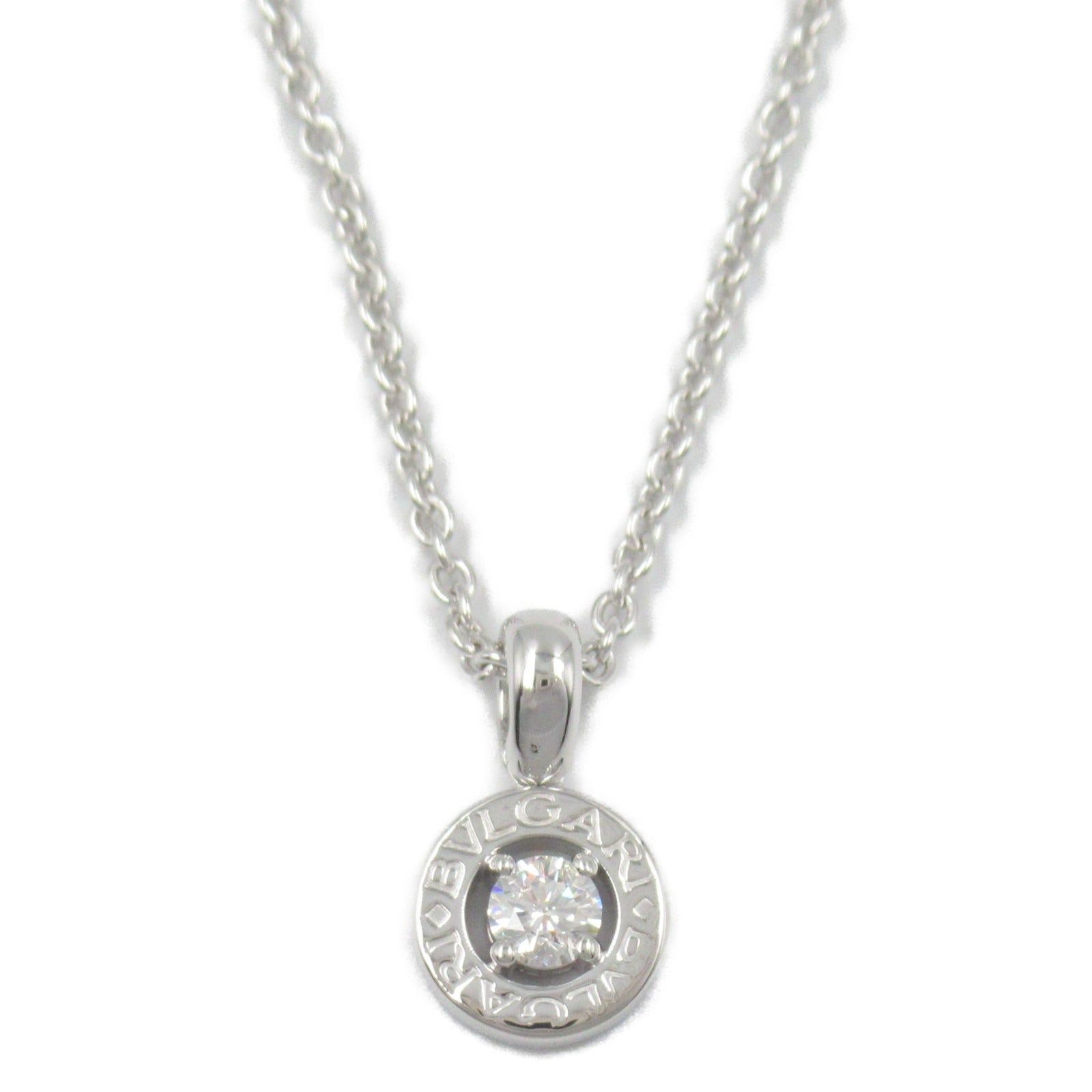 Bvlgari Bvlgari Bulgari Diamond Necklace K18Wg (White Gold) Clear Size ONE SIZE - 2 Thumbnail