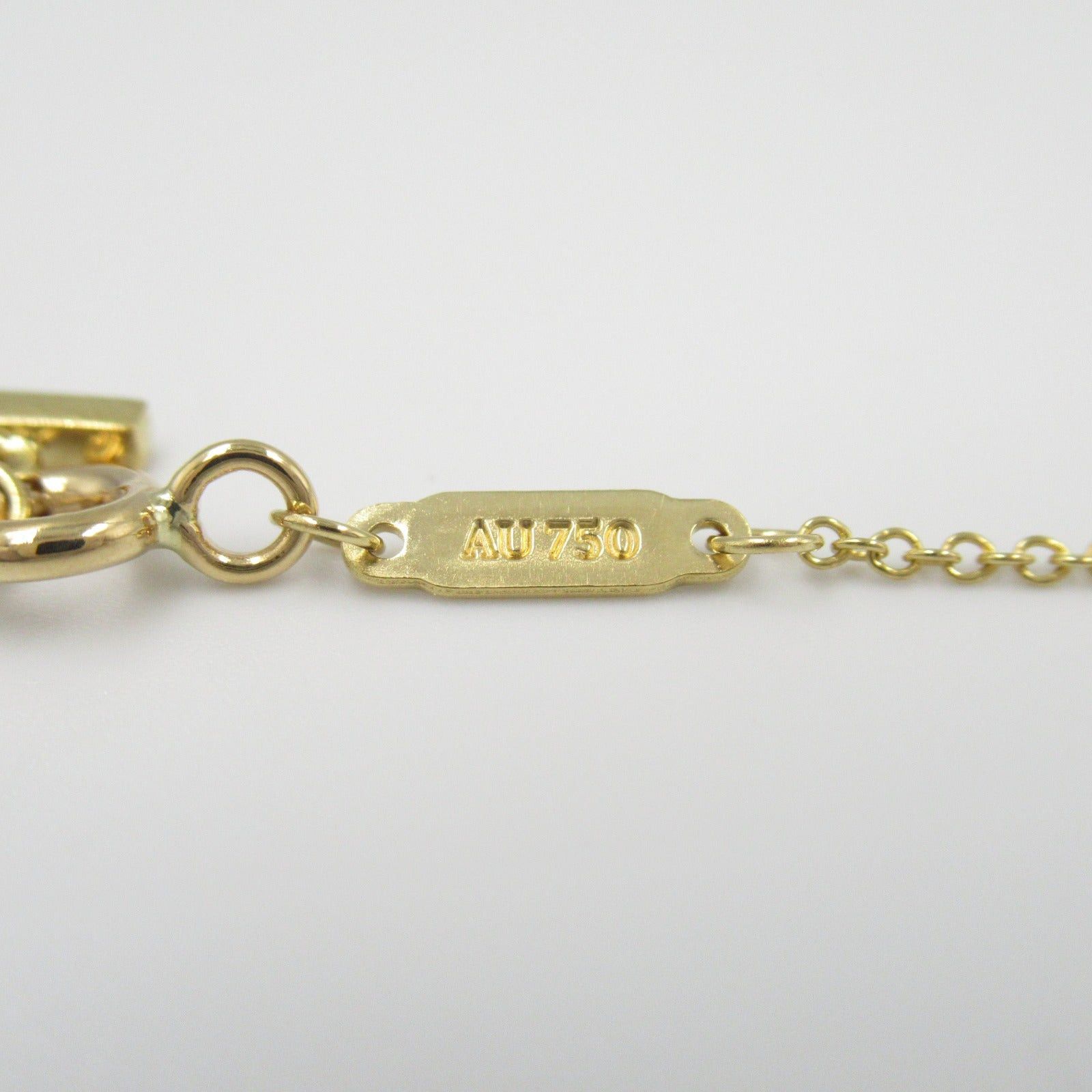 Tiffany & Co. Tiffany Co T-Smile Small Necklace K18 (Yellow Gold) Gold Size ONE SIZE - 5 Thumbnail