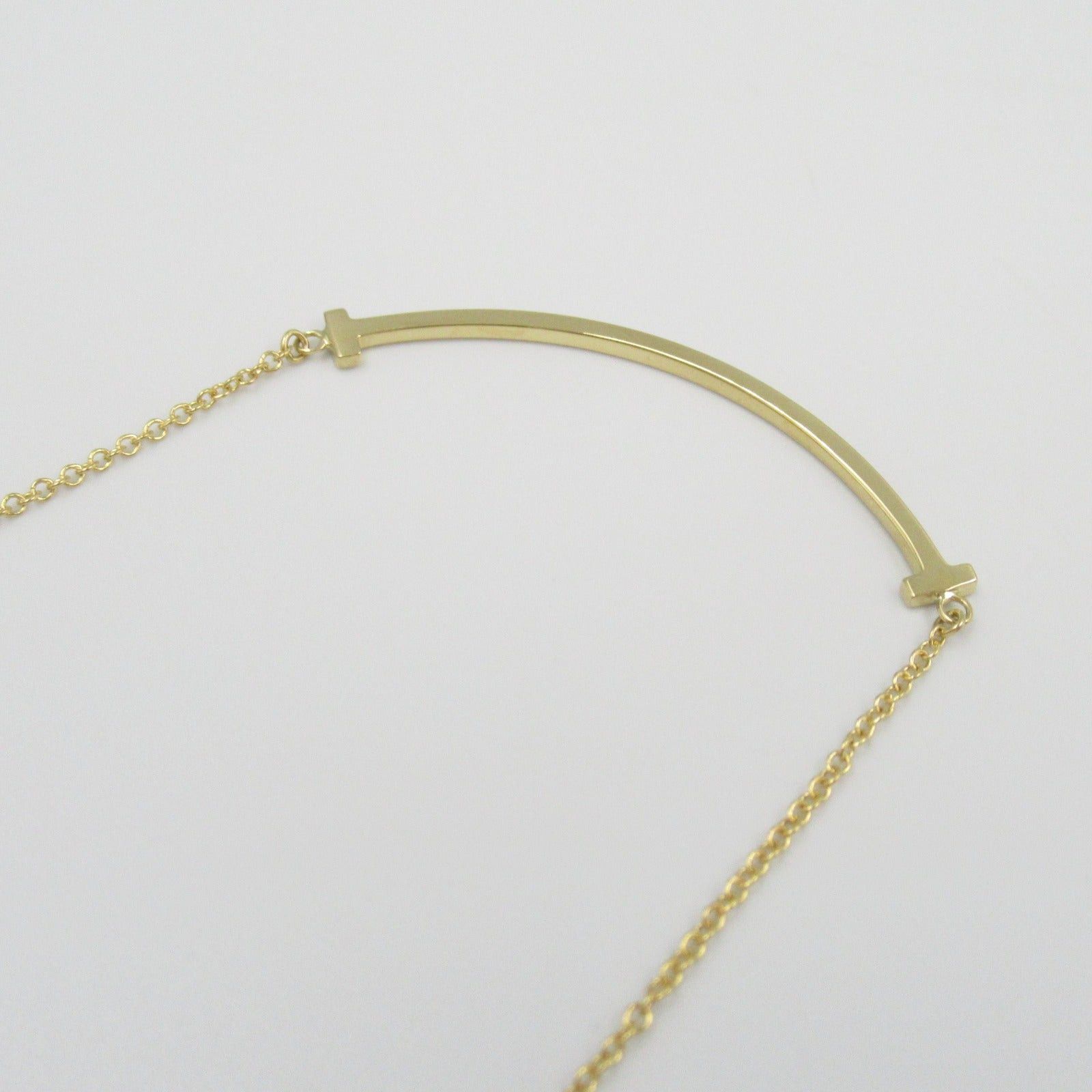 Tiffany & Co. Tiffany Co T-Smile Small Necklace K18 (Yellow Gold) Gold Size ONE SIZE - 7 Thumbnail