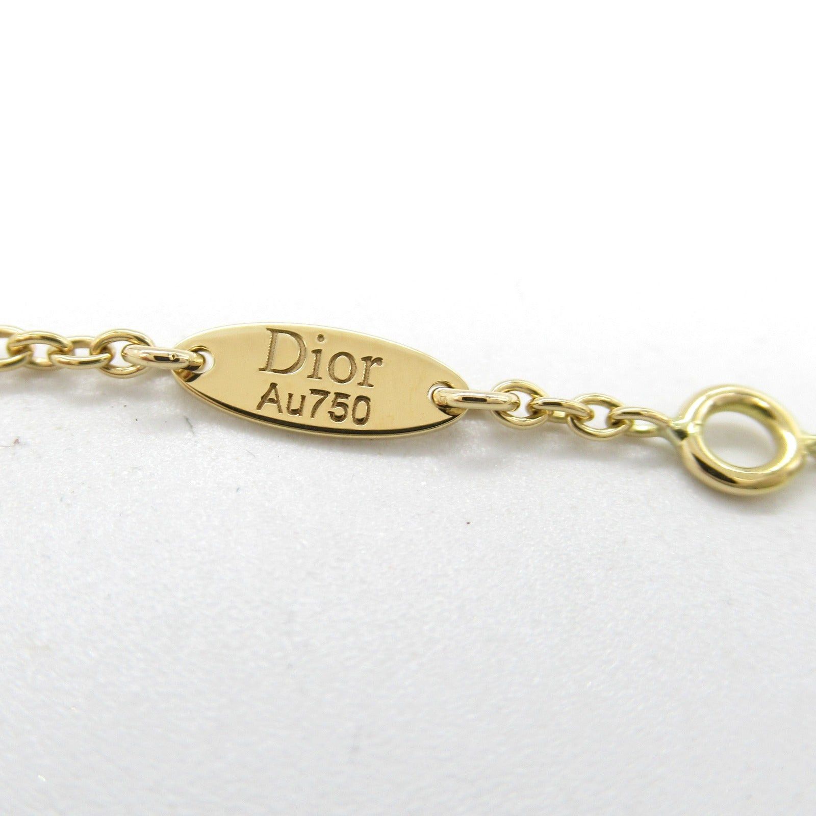 Dior Dior Rose Celeste Diamond Necklace K18 (Yellow Gold) Clear Size ONE SIZE - 4 Thumbnail