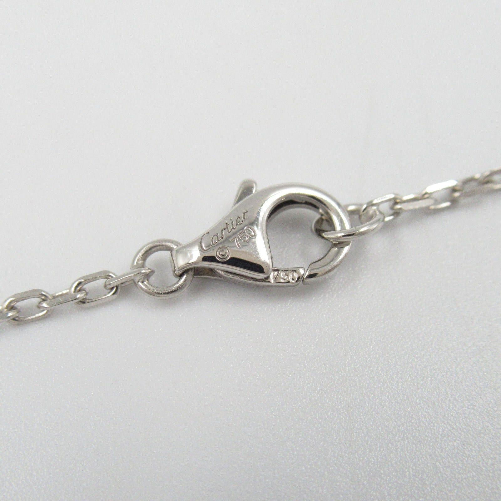 Cartier Cartier Baby Love Necklace Diamond K18Wg (White Gold) Clear Size ONE SIZE - 4 Thumbnail