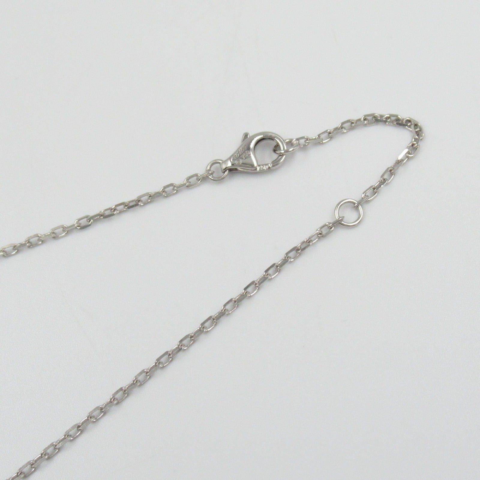 Cartier Cartier Baby Love Necklace Diamond K18Wg (White Gold) Clear Size ONE SIZE - 5 Thumbnail