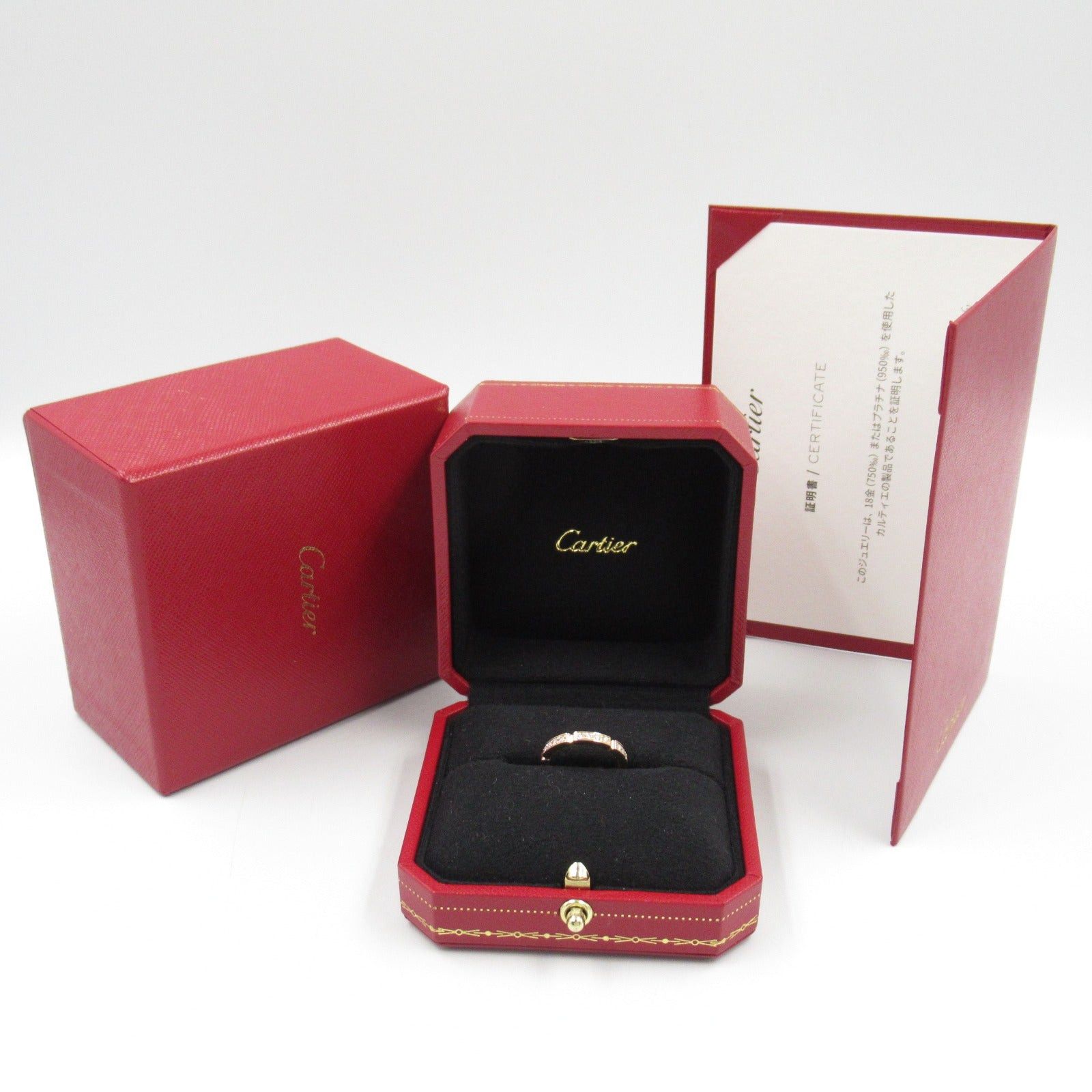 Cartier Cartier Maillot Panthere Ring 12Pd K18Pg (Pink Gold) Diamond Clear Size ONE SIZE - 7 Thumbnail