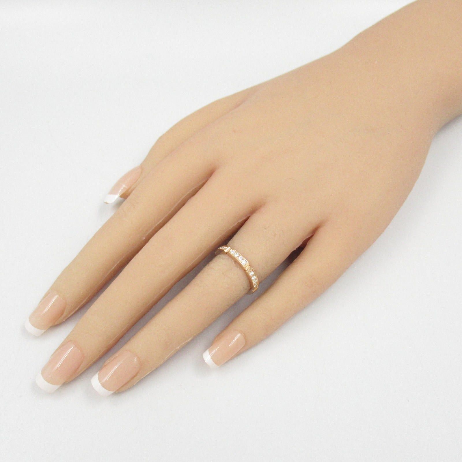 Cartier Cartier Maillot Panthere Ring 12Pd K18Pg (Pink Gold) Diamond Clear Size ONE SIZE - 8 Thumbnail