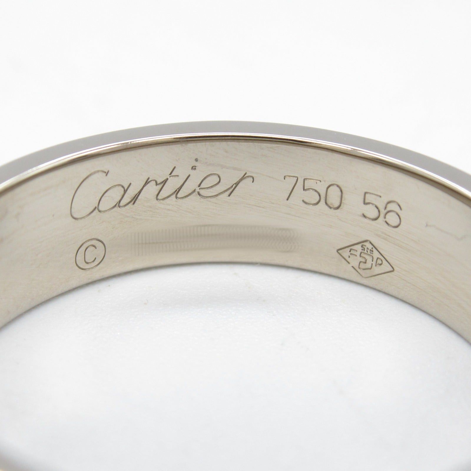Cartier Cartier Love Ring K18Wg (White Gold) Gold Size ONE SIZE - 4 Thumbnail