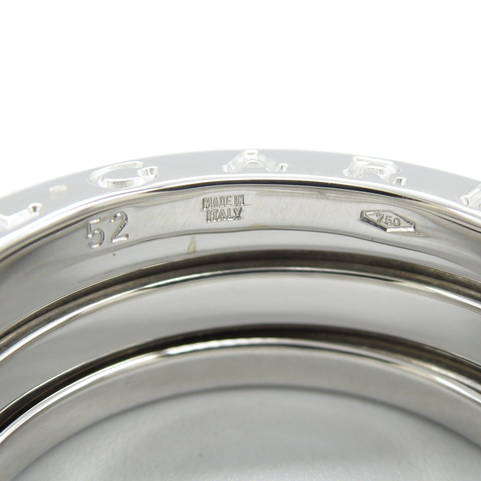 Bvlgari Bvlgari B Zero One Ring K18Wg (White Gold) Silver Size ONE SIZE - 5 Thumbnail