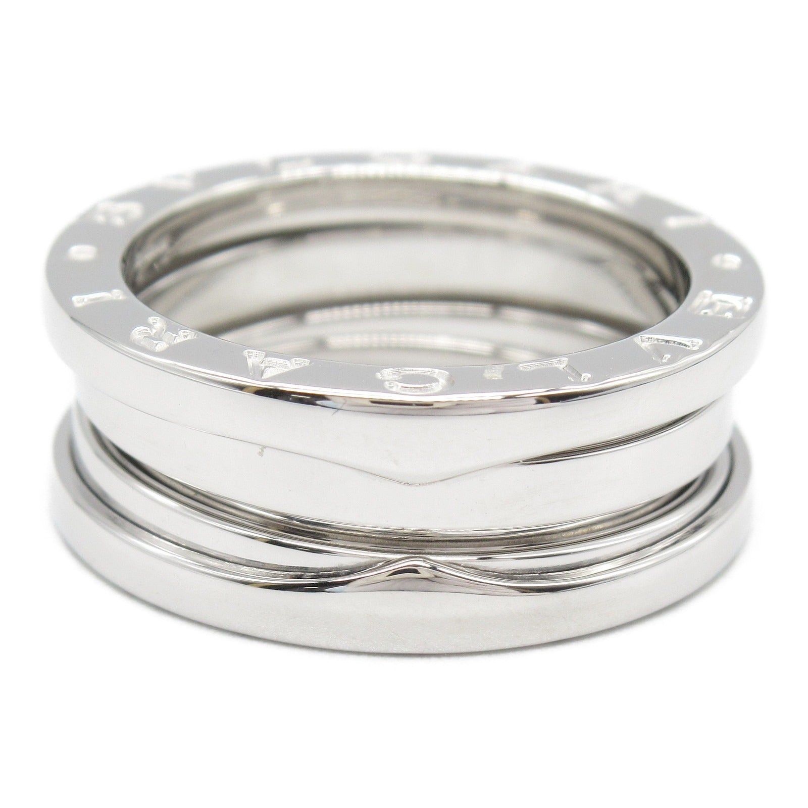 Bvlgari Bvlgari B Zero One Ring K18Wg (White Gold) Silver Size ONE SIZE - 2 Thumbnail