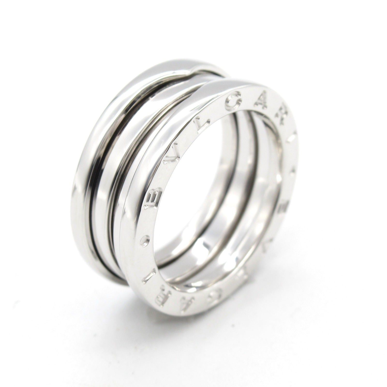 Bvlgari Bvlgari B Zero One Ring K18Wg (White Gold) Silver Size ONE SIZE - 4 Thumbnail
