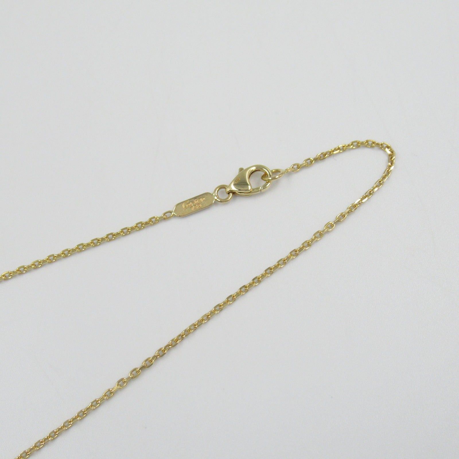 Cartier Cartier Hindu Diamond Necklace K18 (Yellow Gold) Clear Size ONE SIZE - 5 Thumbnail