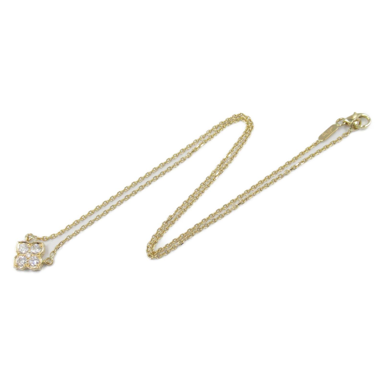 Cartier Cartier Hindu Diamond Necklace K18 (Yellow Gold) Clear Size ONE SIZE - 3 Thumbnail