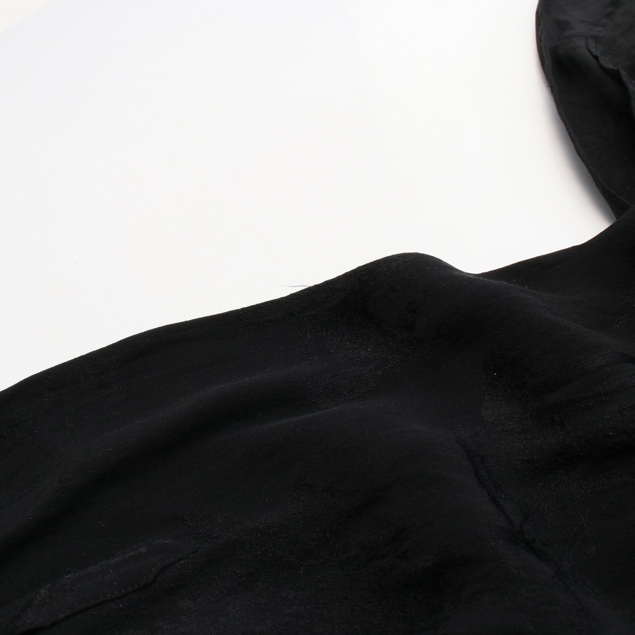 Hermes Hermes Shirt Dress Silk Black Size ONE SIZE - 9 Thumbnail