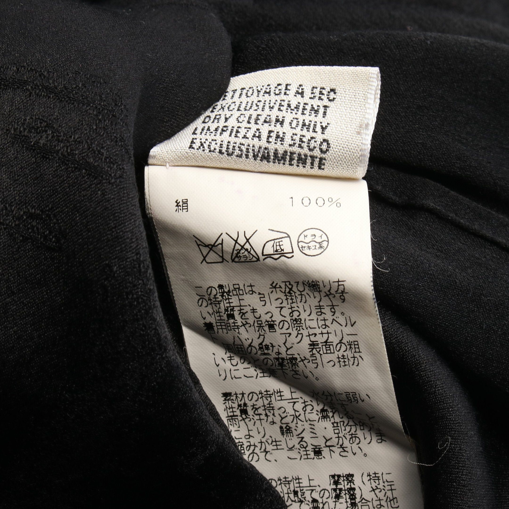 Hermes Hermes Shirt Dress Silk Black Size ONE SIZE - 4 Thumbnail