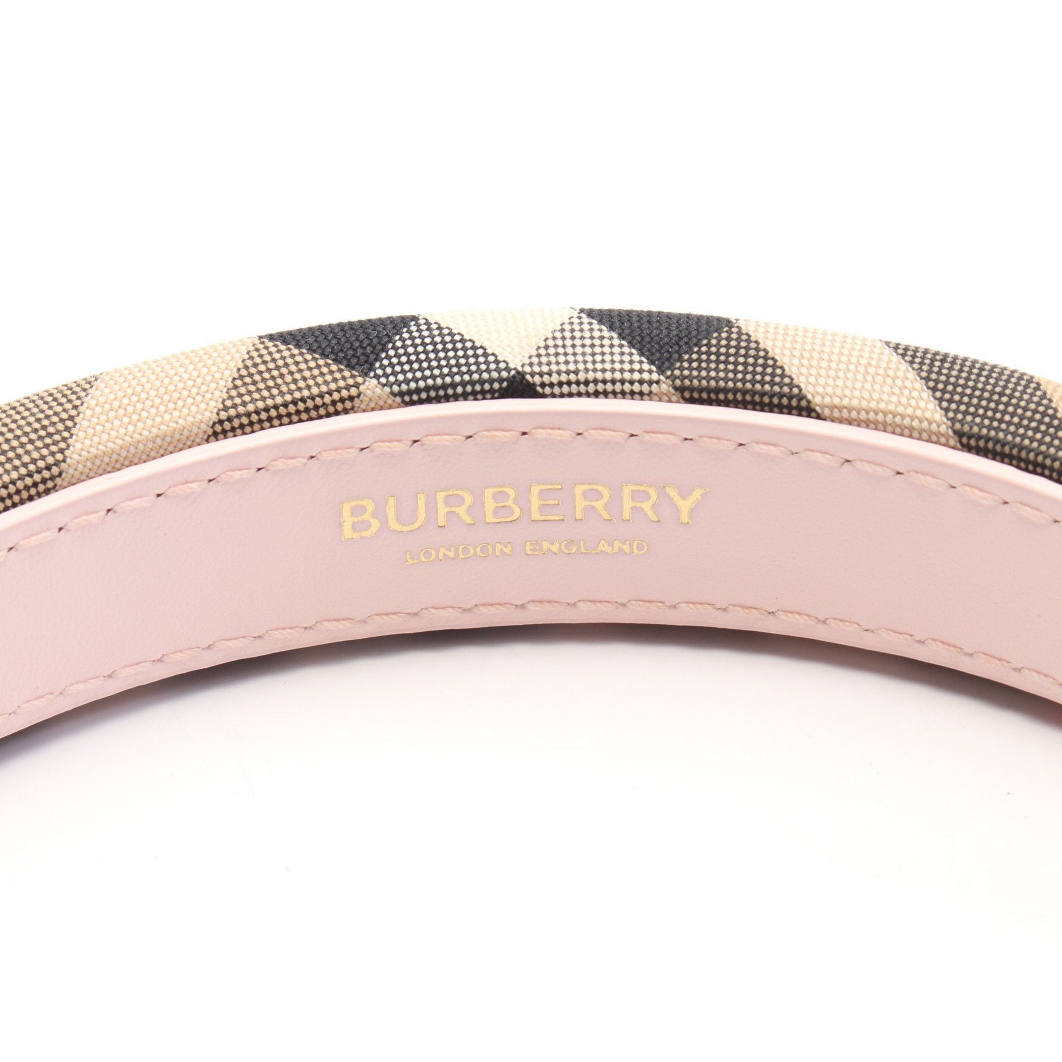 Burberry Burberry Headband Check Fabric Beige Multicolor Kids Size ONE SIZE - 3 Thumbnail