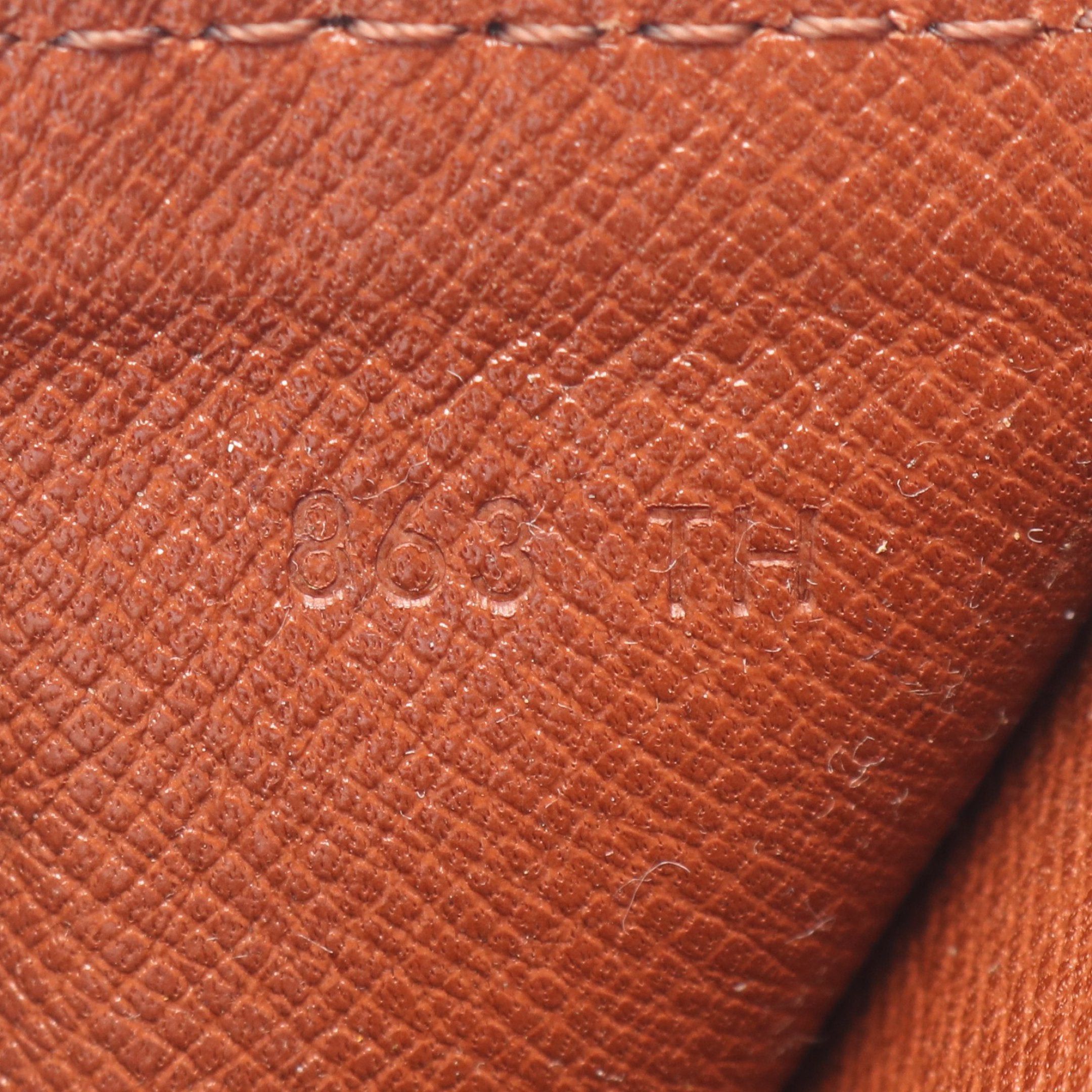 Louis Vuitton Louis Vuitton Pochette Dame Gm Monogram Clutch Bag Second Leather Brown Size ONE SIZE - 5 Thumbnail