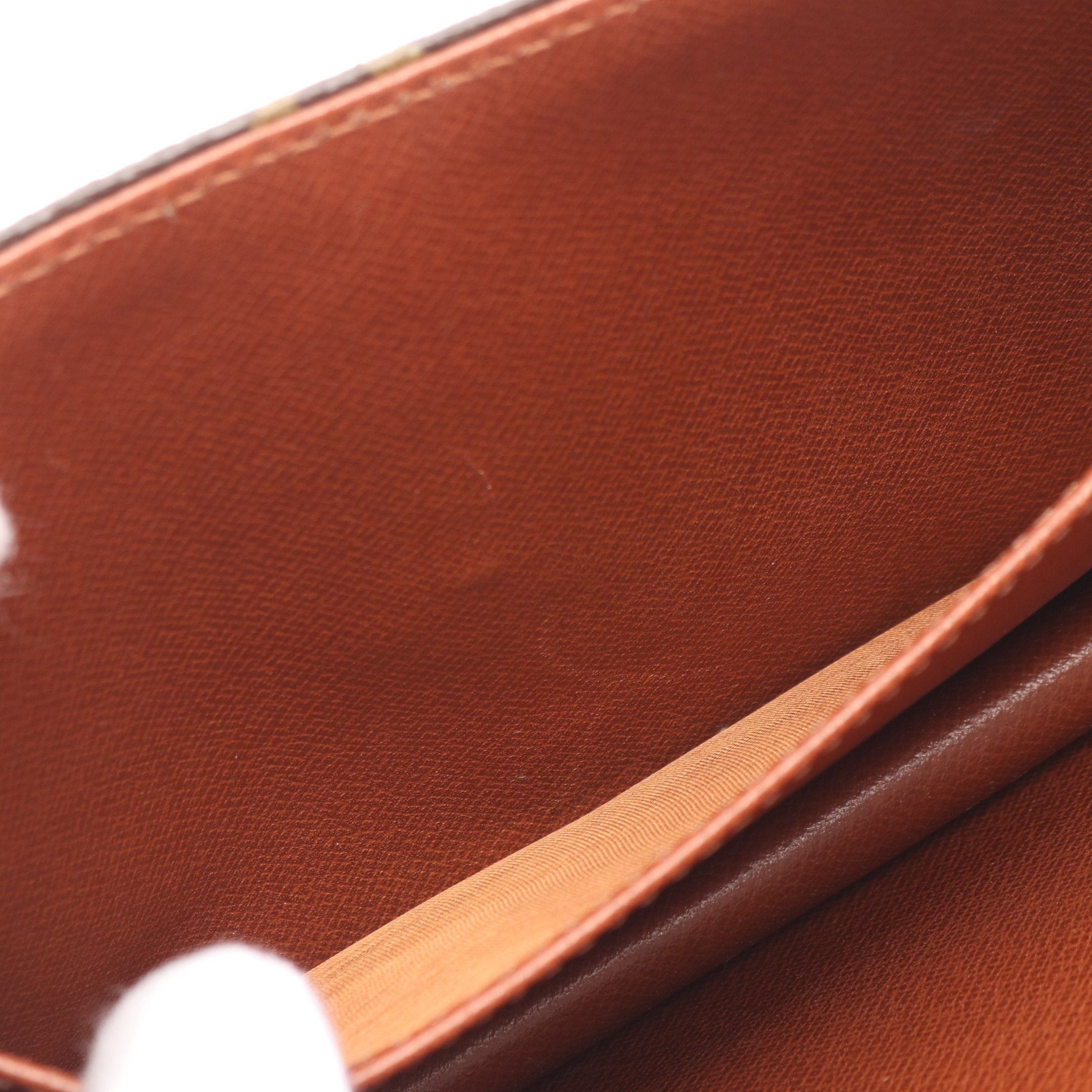 Louis Vuitton Louis Vuitton Pochette Dame Gm Monogram Clutch Bag Second Leather Brown Size ONE SIZE - 13 Thumbnail