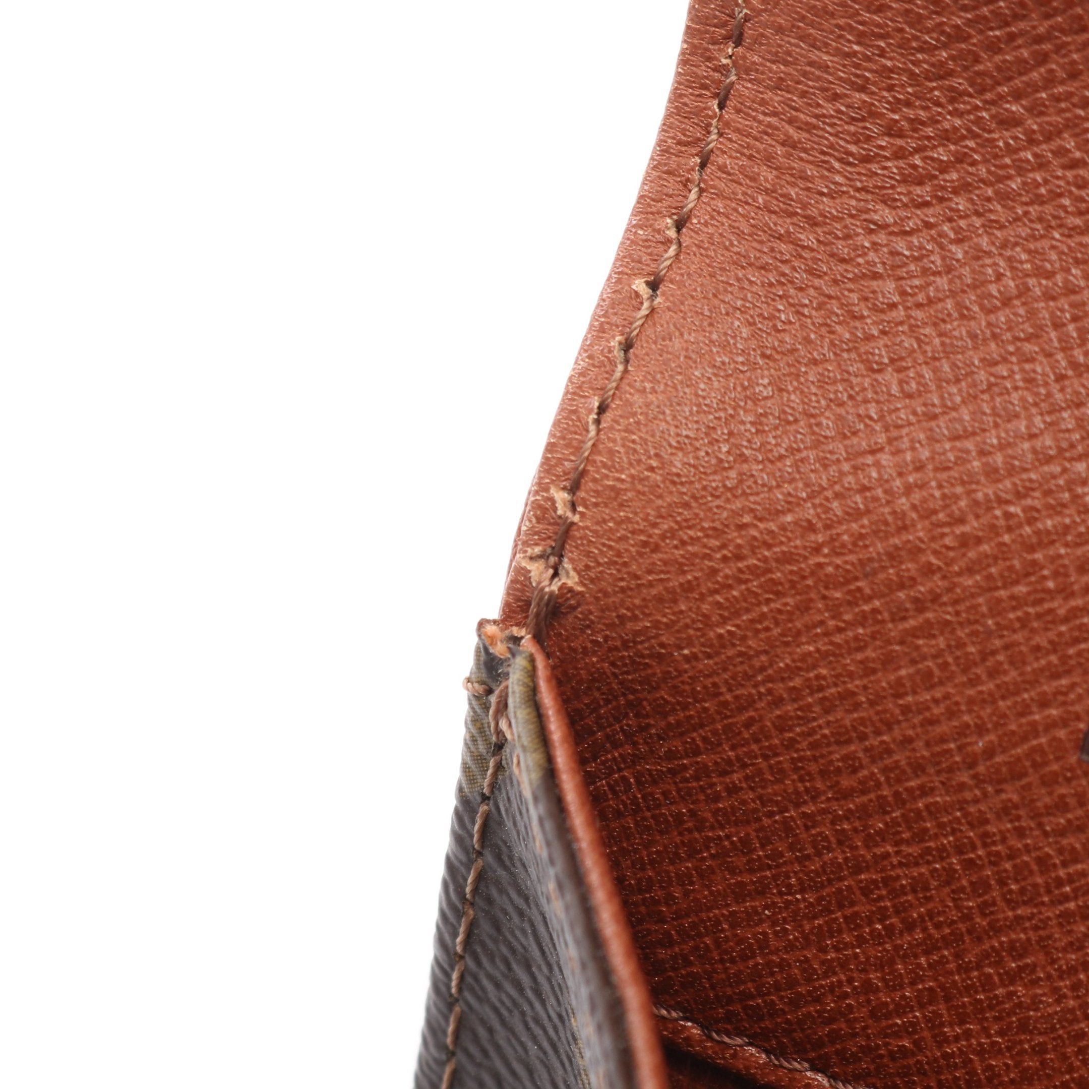 Louis Vuitton Louis Vuitton Pochette Dame Gm Monogram Clutch Bag Second Leather Brown Size ONE SIZE - 9 Thumbnail