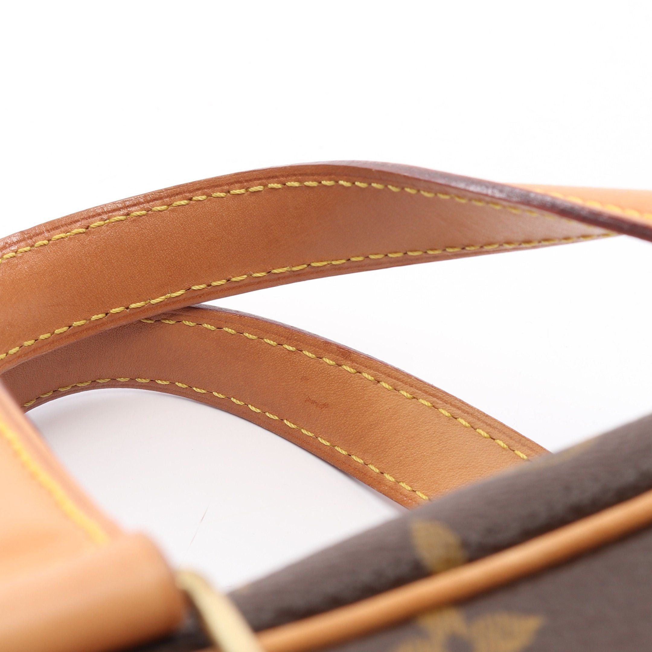 Louis Vuitton Louis Vuitton Exantricite Monogram Handbag Leather Brown Size ONE SIZE - 9 Thumbnail