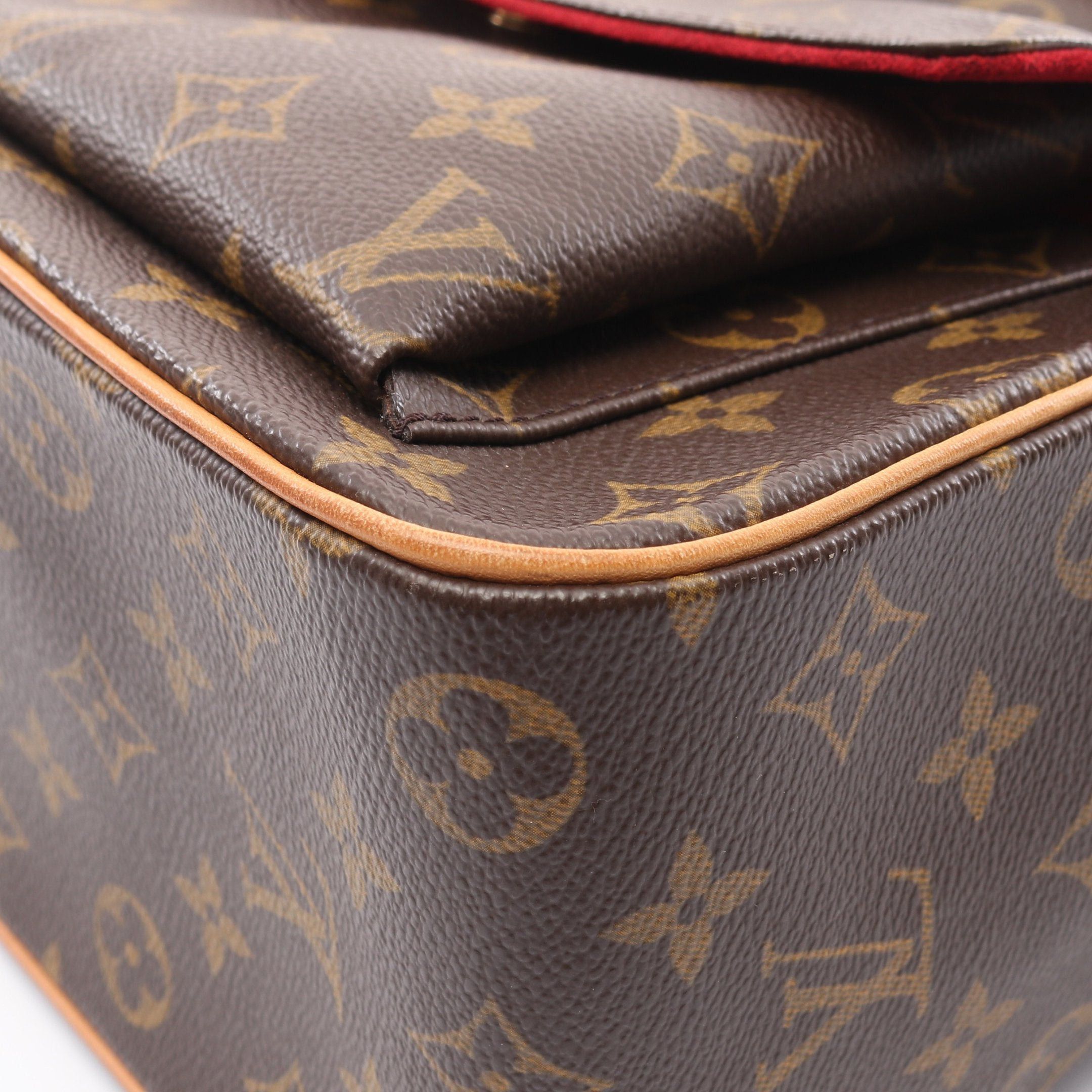 Louis Vuitton Louis Vuitton Exantricite Monogram Handbag Leather Brown Size ONE SIZE - 7 Thumbnail