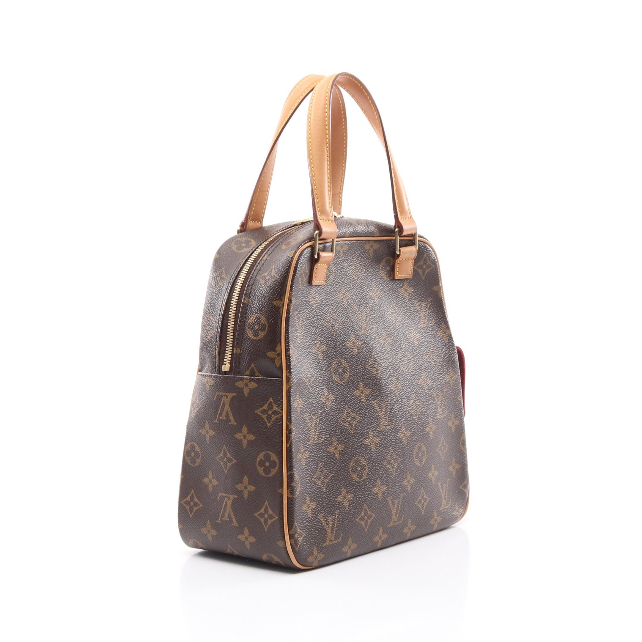 Louis Vuitton Louis Vuitton Exantricite Monogram Handbag Leather Brown Size ONE SIZE - 2 Thumbnail