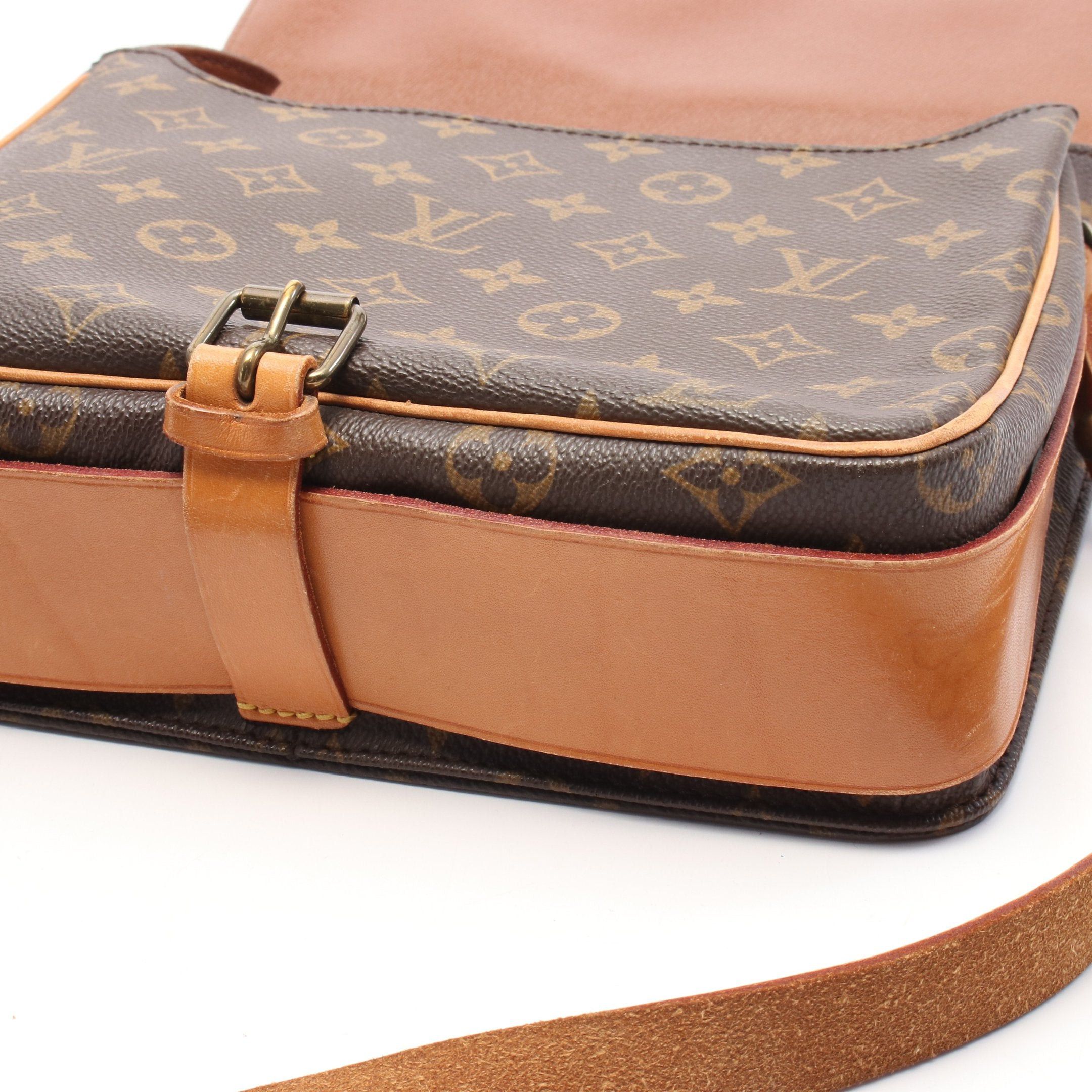 Louis Vuitton Louis Vuitton Cartesier Gm Monogram Shoulder Bag Leather Brown Size ONE SIZE - 9 Thumbnail