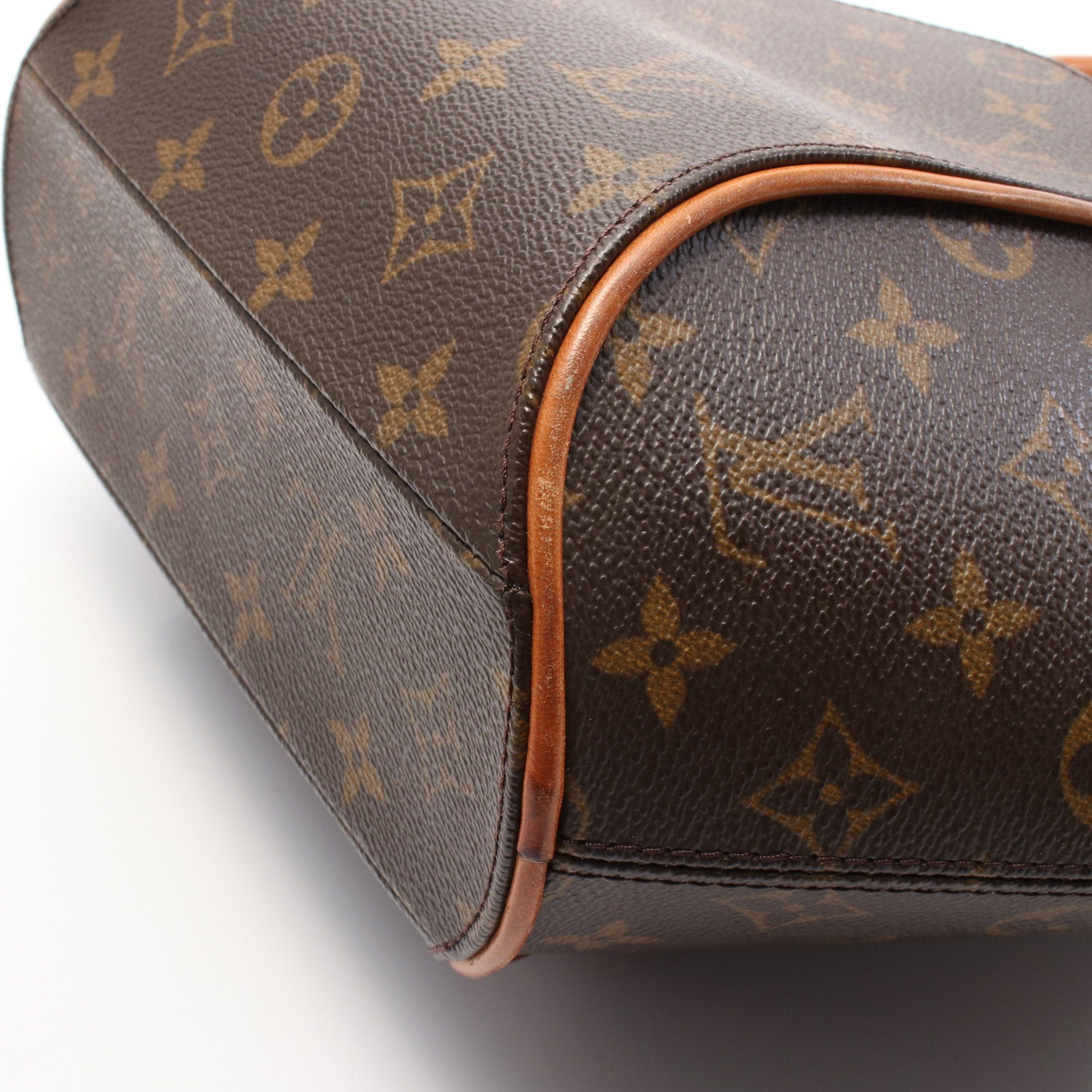 Louis Vuitton Louis Vuitton Ellipse Pm Monogram Handbag Leather Brown Size ONE SIZE - 9 Thumbnail