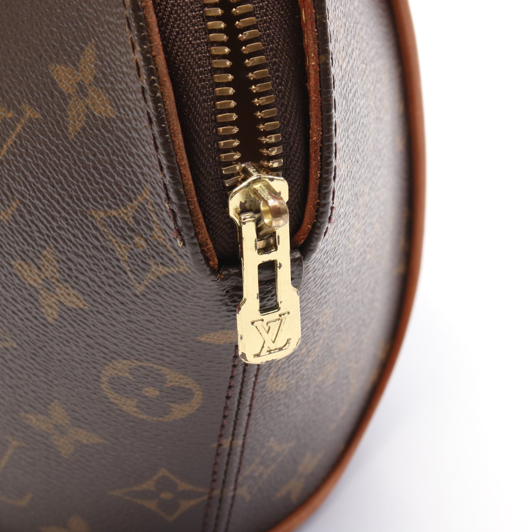 Louis Vuitton Louis Vuitton Ellipse Pm Monogram Handbag Leather Brown Size ONE SIZE - 10 Thumbnail
