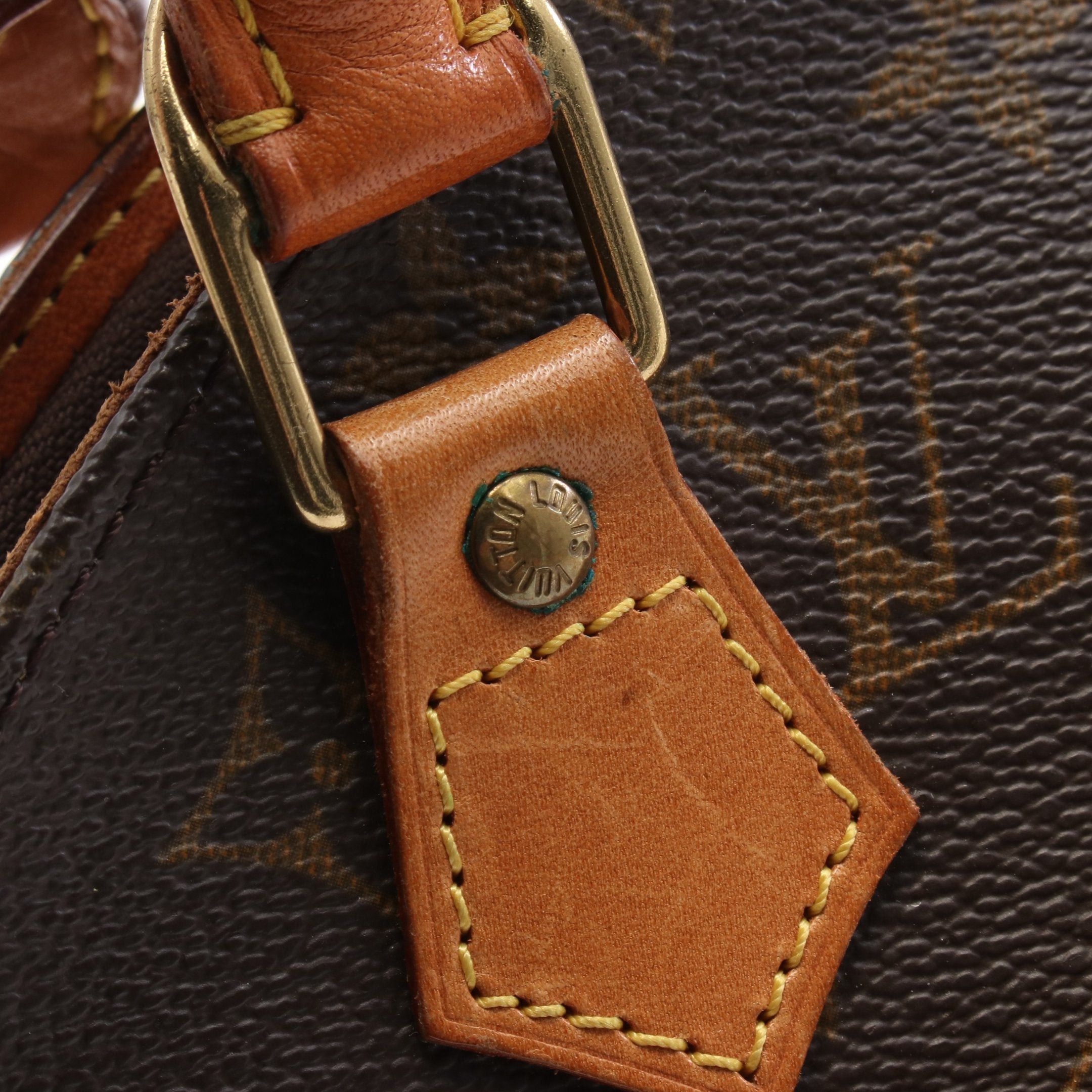 Louis Vuitton Louis Vuitton Ellipse Pm Monogram Handbag Leather Brown Size ONE SIZE - 12 Thumbnail