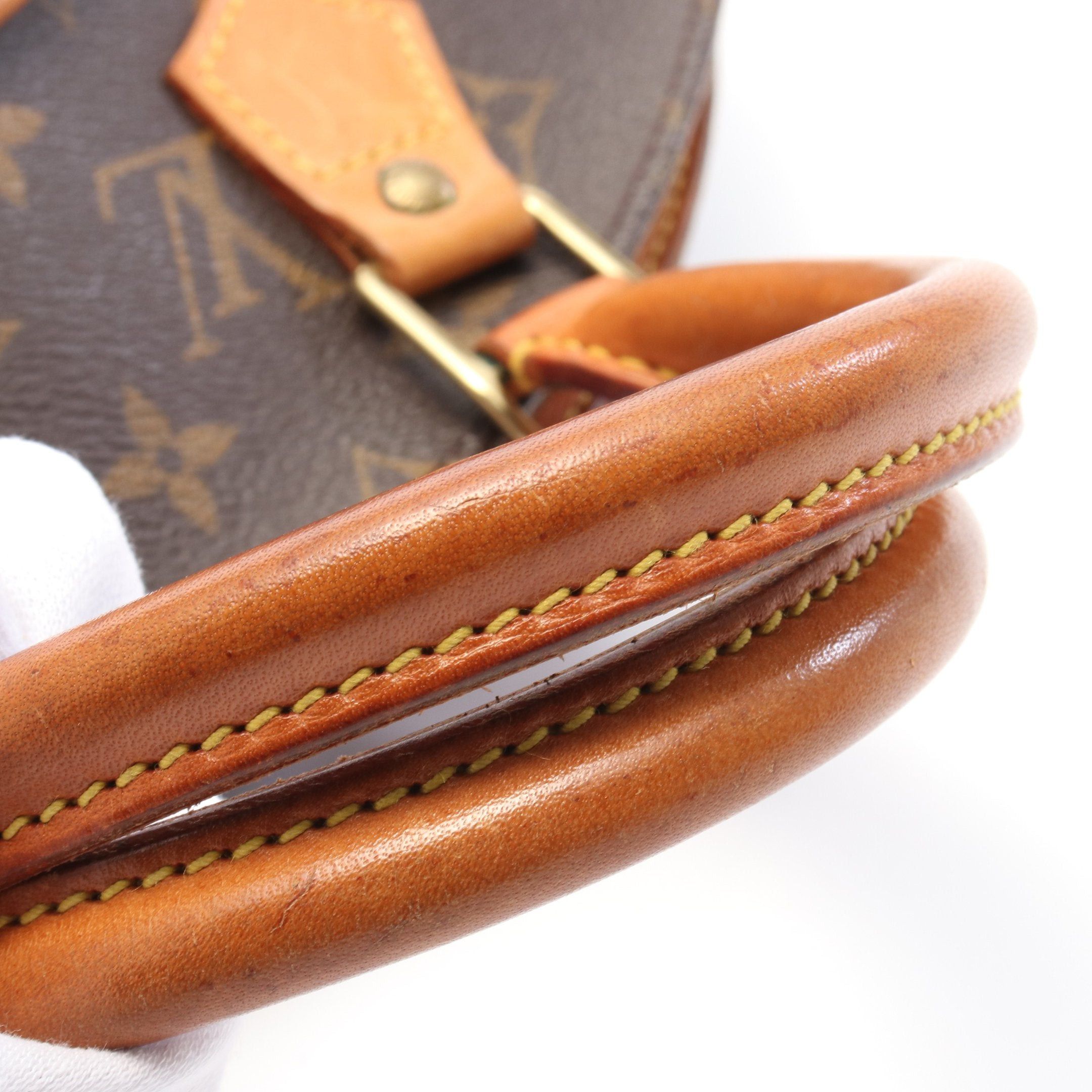 Louis Vuitton Louis Vuitton Ellipse Pm Monogram Handbag Leather Brown Size ONE SIZE - 11 Thumbnail
