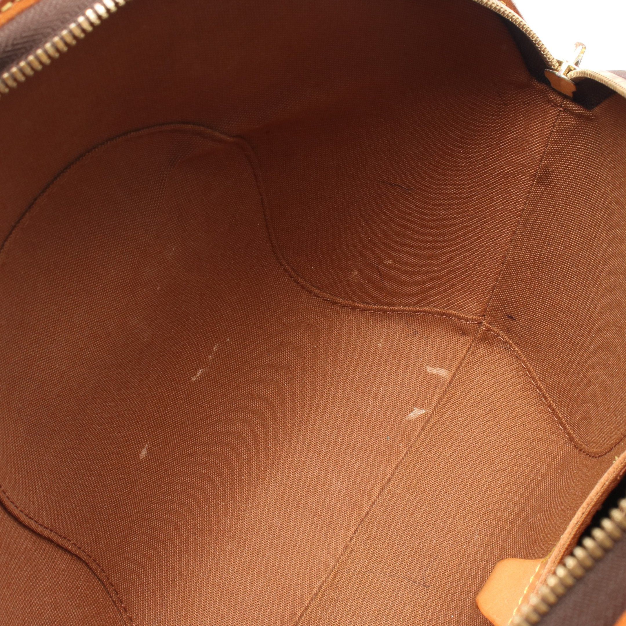 Louis Vuitton Louis Vuitton Ellipse Pm Monogram Handbag Leather Brown Size ONE SIZE - 6 Thumbnail