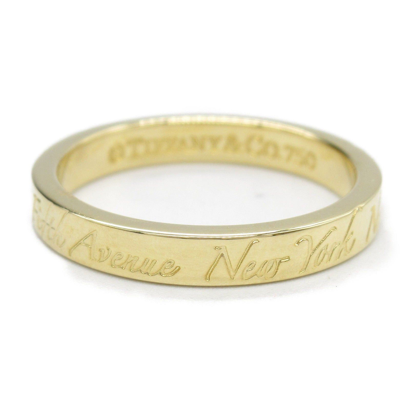 Tiffany & Co. Tiffany Co Notes Narrow Ring K18 (Yellow Gold) Gold Size ONE SIZE - 2 Thumbnail