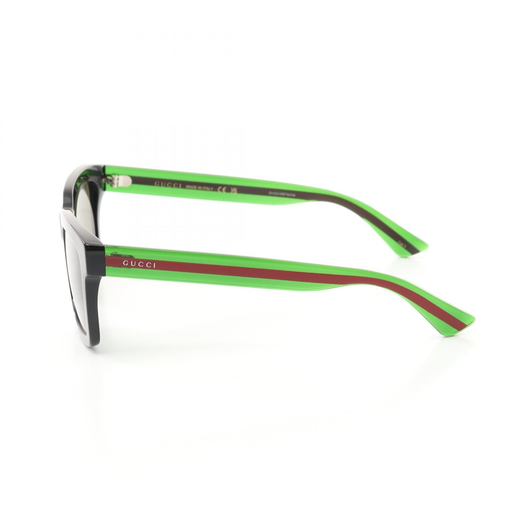 Gucci Gucci Sunglasses Others Black Green Red Size ONE SIZE - 3 Thumbnail