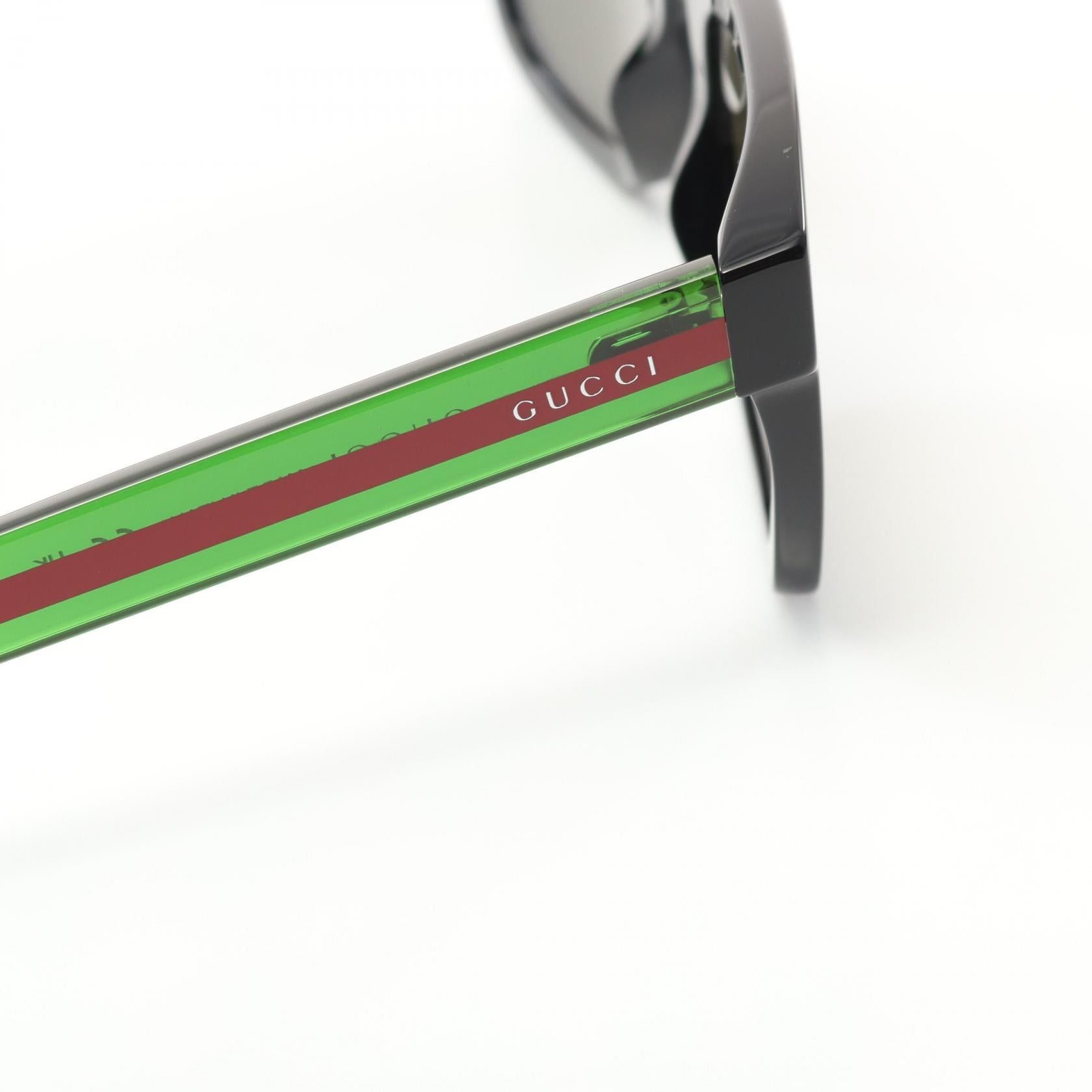 Gucci Gucci Sunglasses Others Black Green Red Size ONE SIZE - 7 Thumbnail