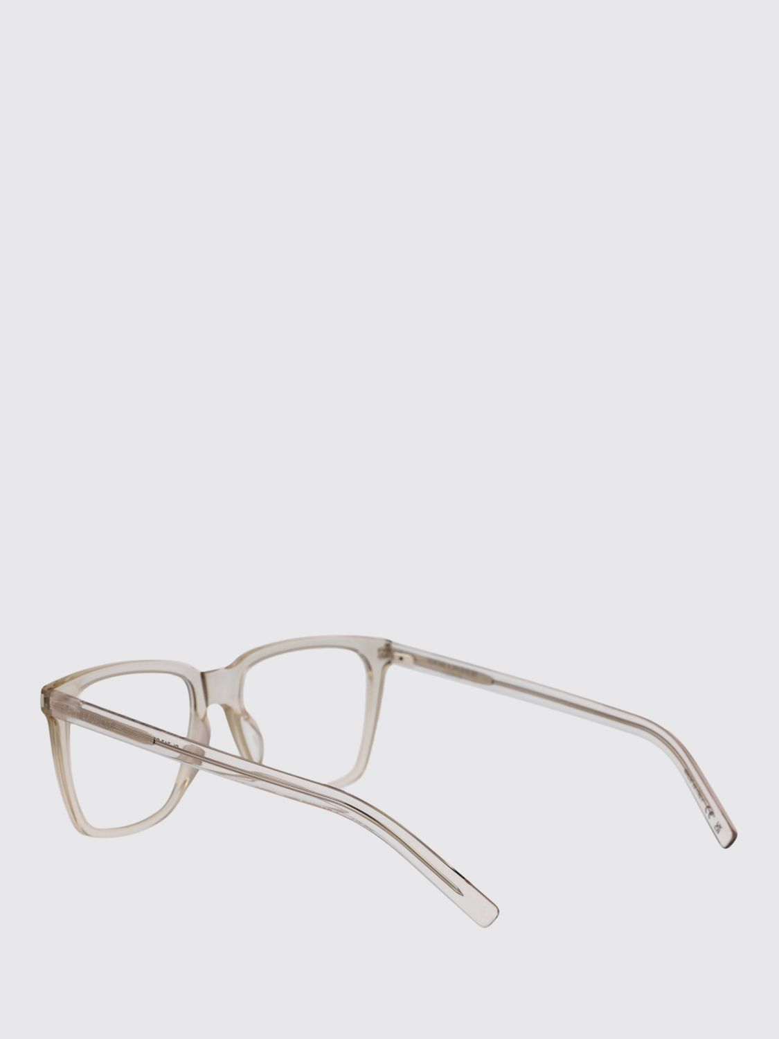 Saint Laurent Paris Saint Laurent Optical Frames Woman Beige Size ONE SIZE - 3 Thumbnail