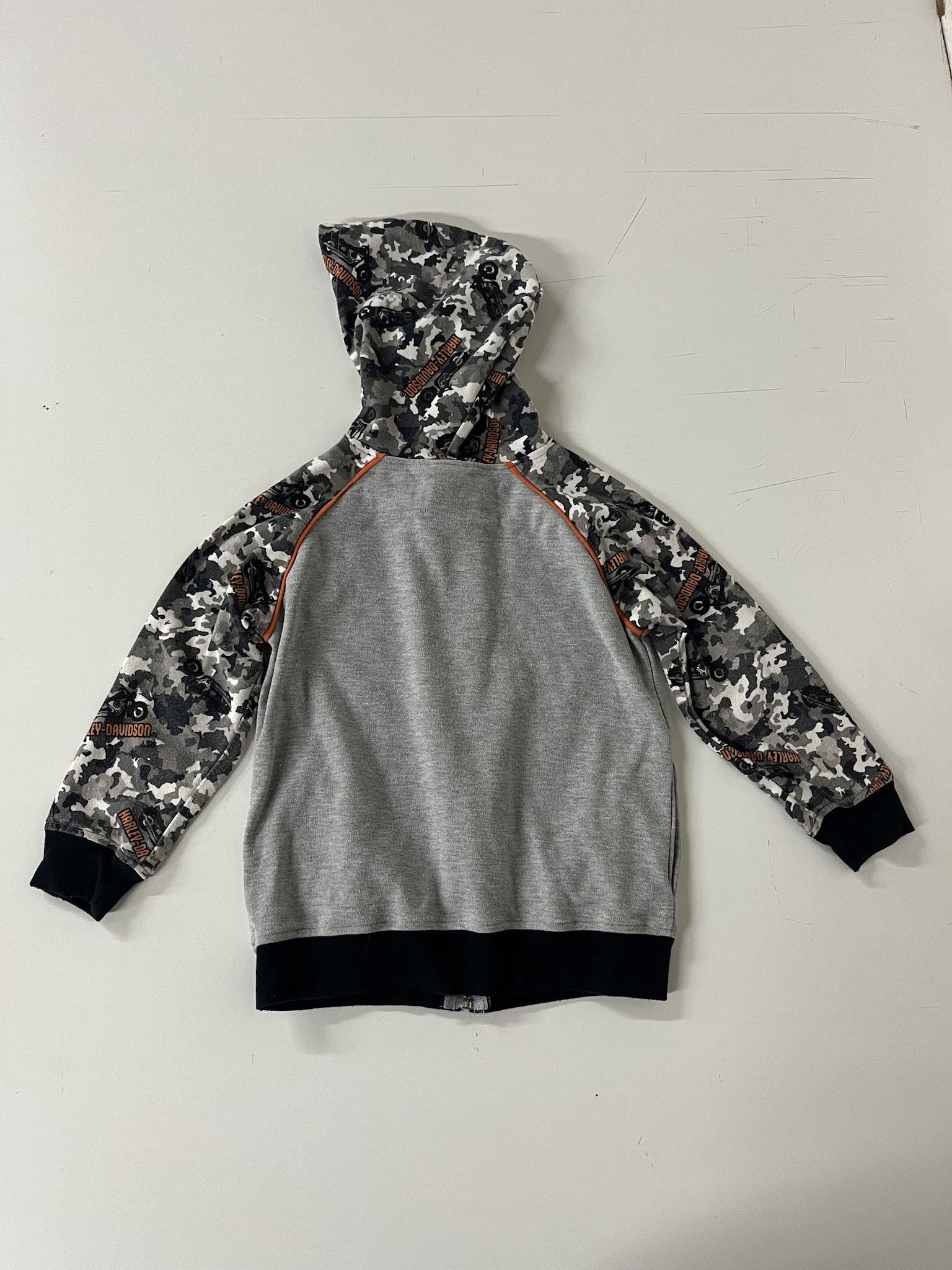 Harley Davidson × Vintage Vitnage Harley Davidson Hoodie Childs Hoodie Size XXS (4) Size US XXS / EU 40 - 3 Thumbnail