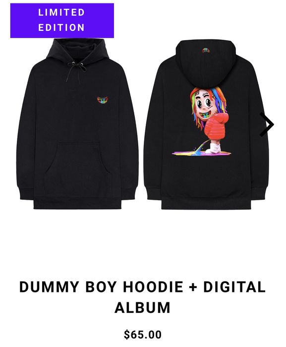 69 DUMMY BOY HOODIE Grailed