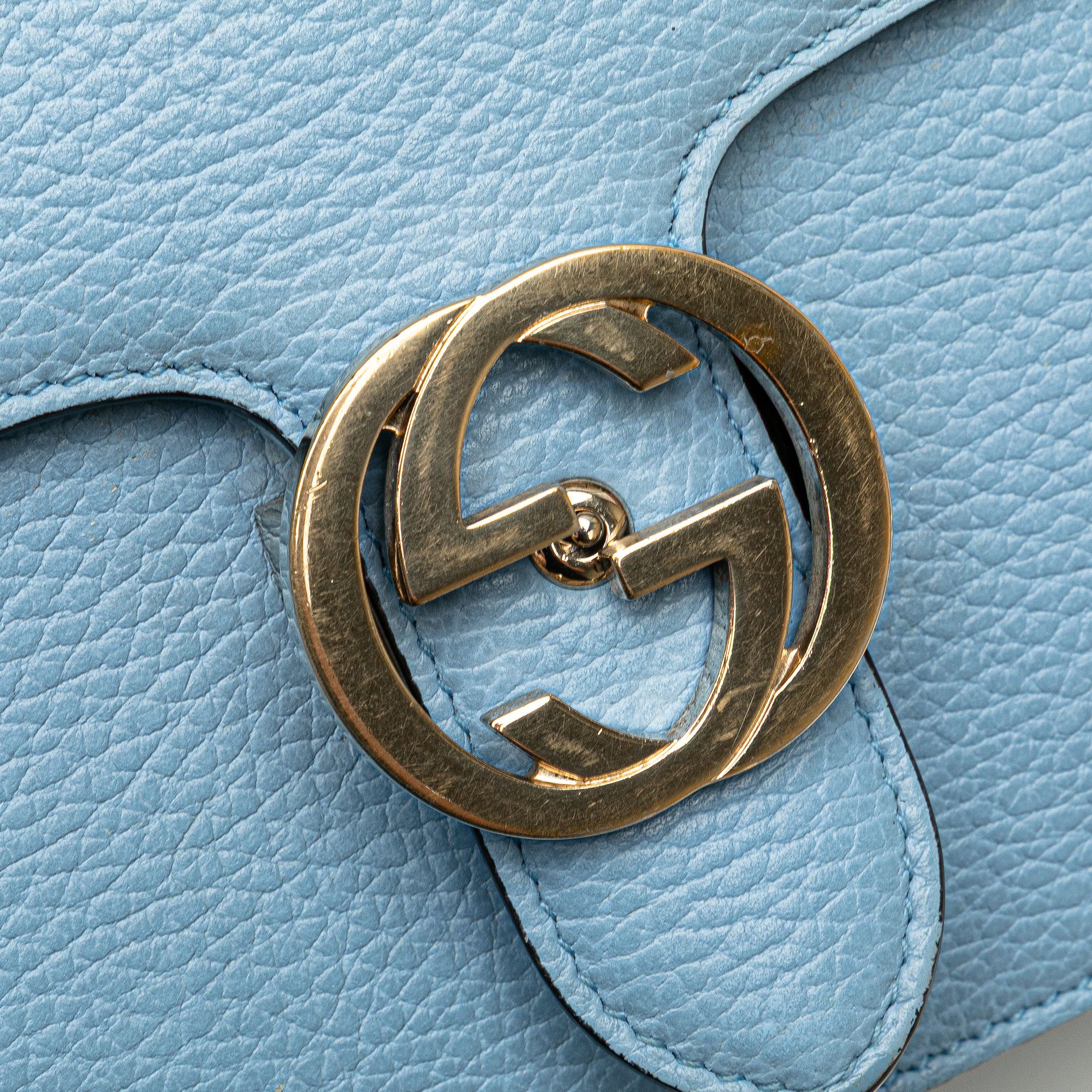 Gucci Gucci Small Dollar Calfskin Interlocking G Crossbody Size ONE SIZE - 8 Thumbnail