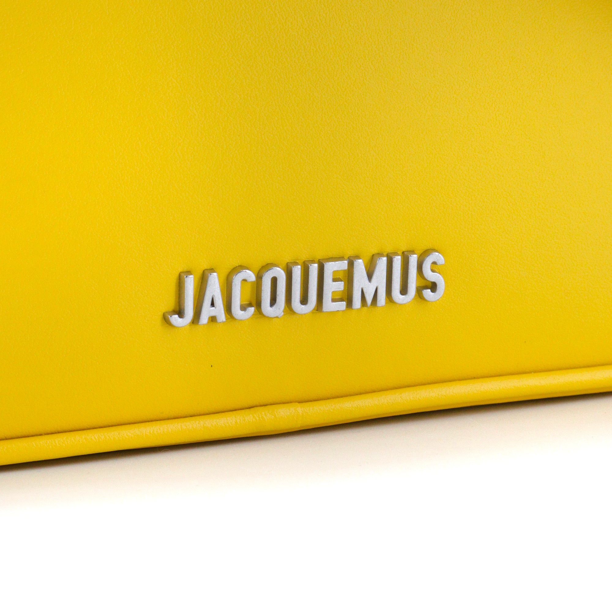Jacquemus JACQUEMUS - Le Baneto Jacquemus shoulder bag in yellow leather Size ONE SIZE - 4 Thumbnail
