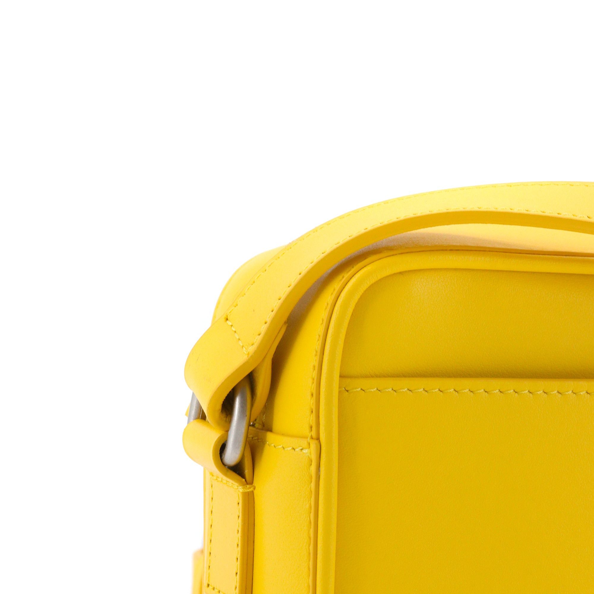 Jacquemus JACQUEMUS - Le Baneto Jacquemus shoulder bag in yellow leather Size ONE SIZE - 5 Thumbnail